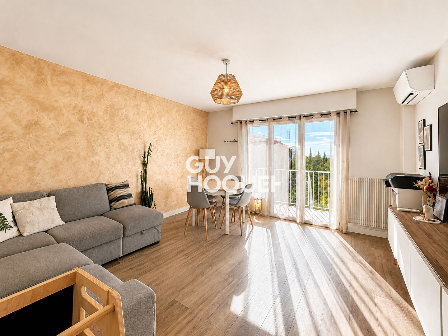 Mandelieu-la-Napoule - Appartement 3 pièces avec vue mer