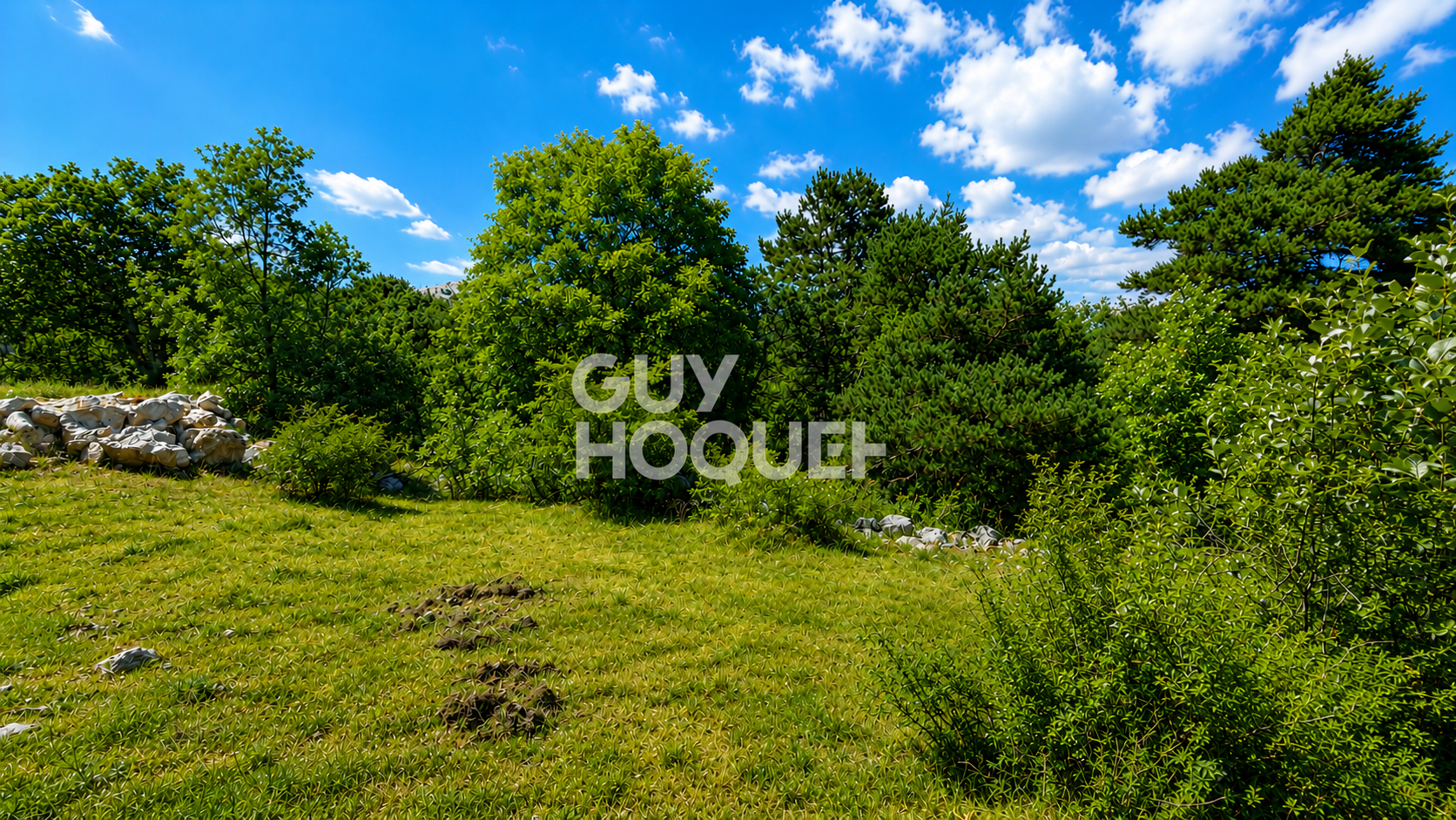 Terrain constructible à vendre - Caussols - 3 470 m²