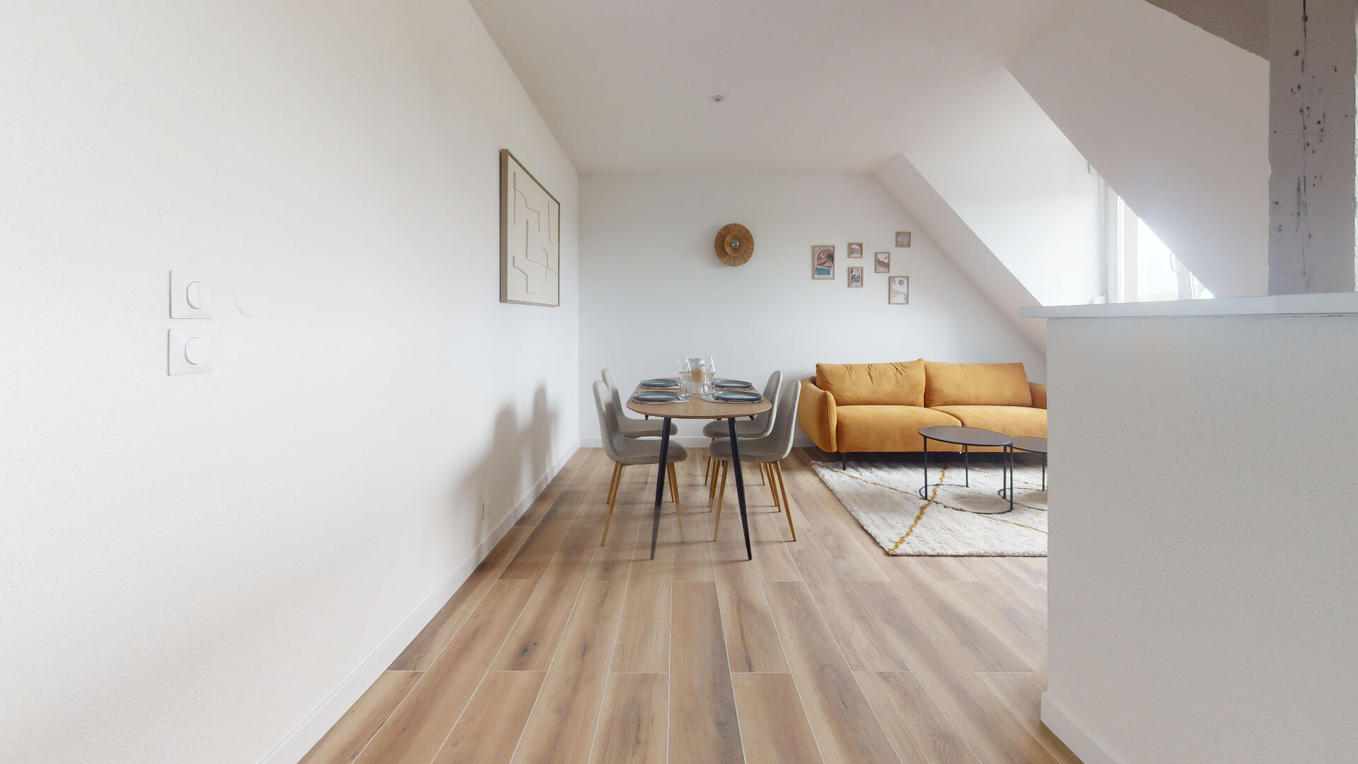 À louer : Charmant appartement DUPLEX 2 pièces meublé à Mulhouse !