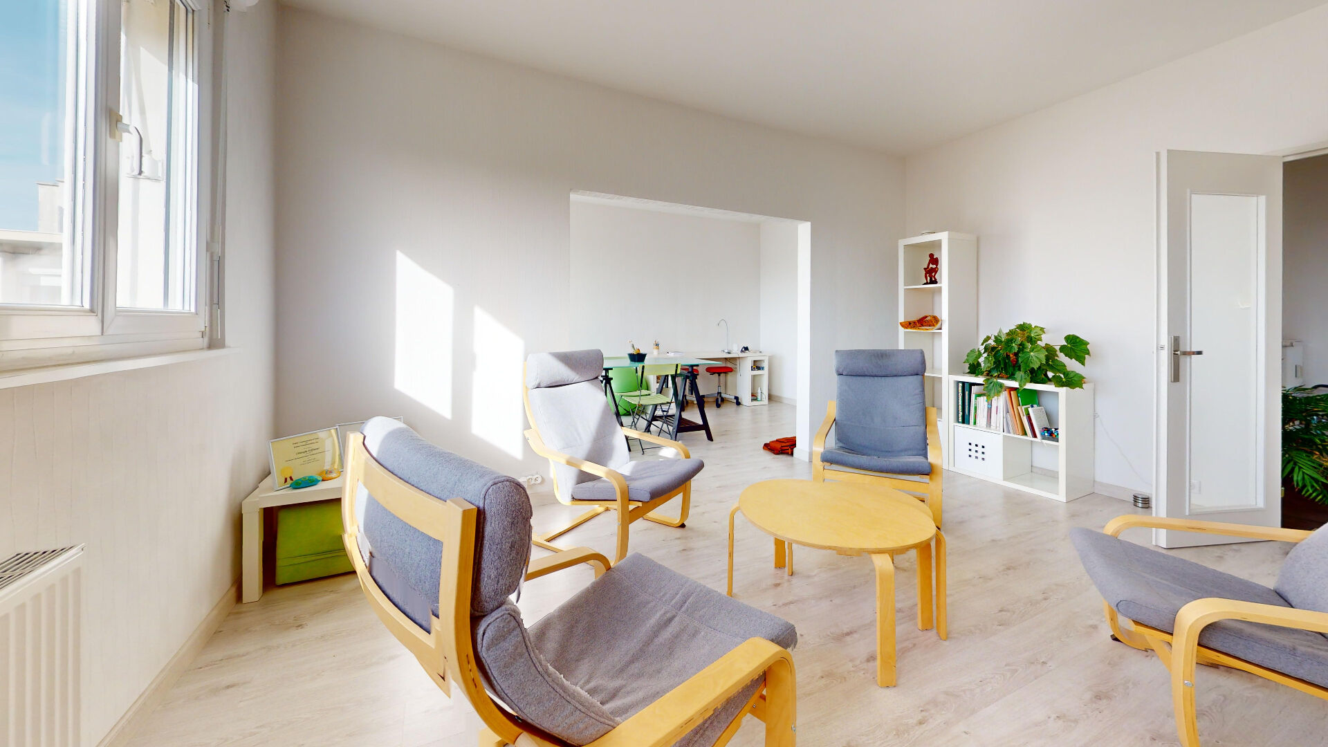 À louer : Charmant appartement 2 pièces à Mulhouse, dernier étage avec ascenseur !