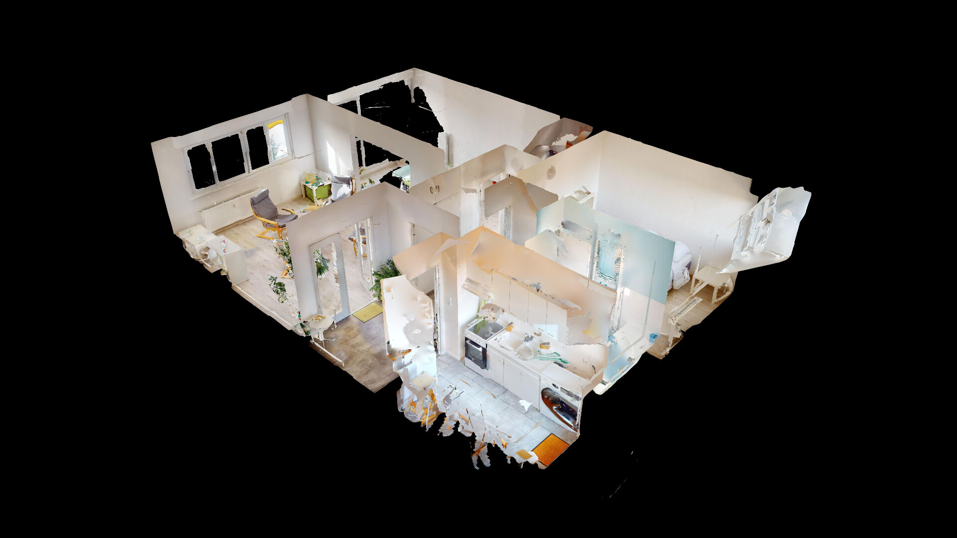 À louer : Charmant appartement 2 pièces à Mulhouse, dernier étage avec ascenseur !