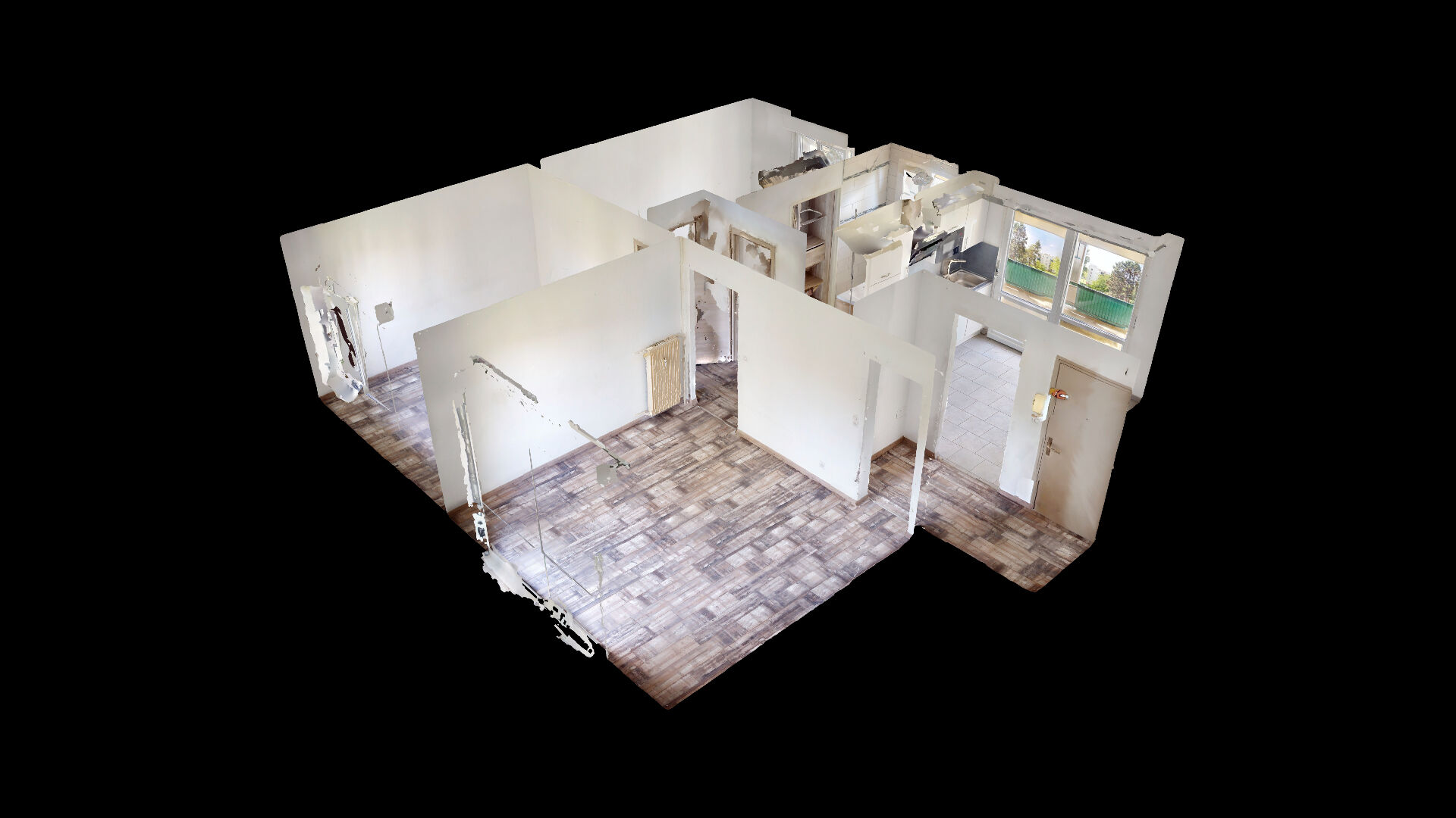 MULHOUSE BEL AIR ? APPARTEMENT 3 PIÈCES DE 56 m² ? LUMINEUX ET AU CALME
