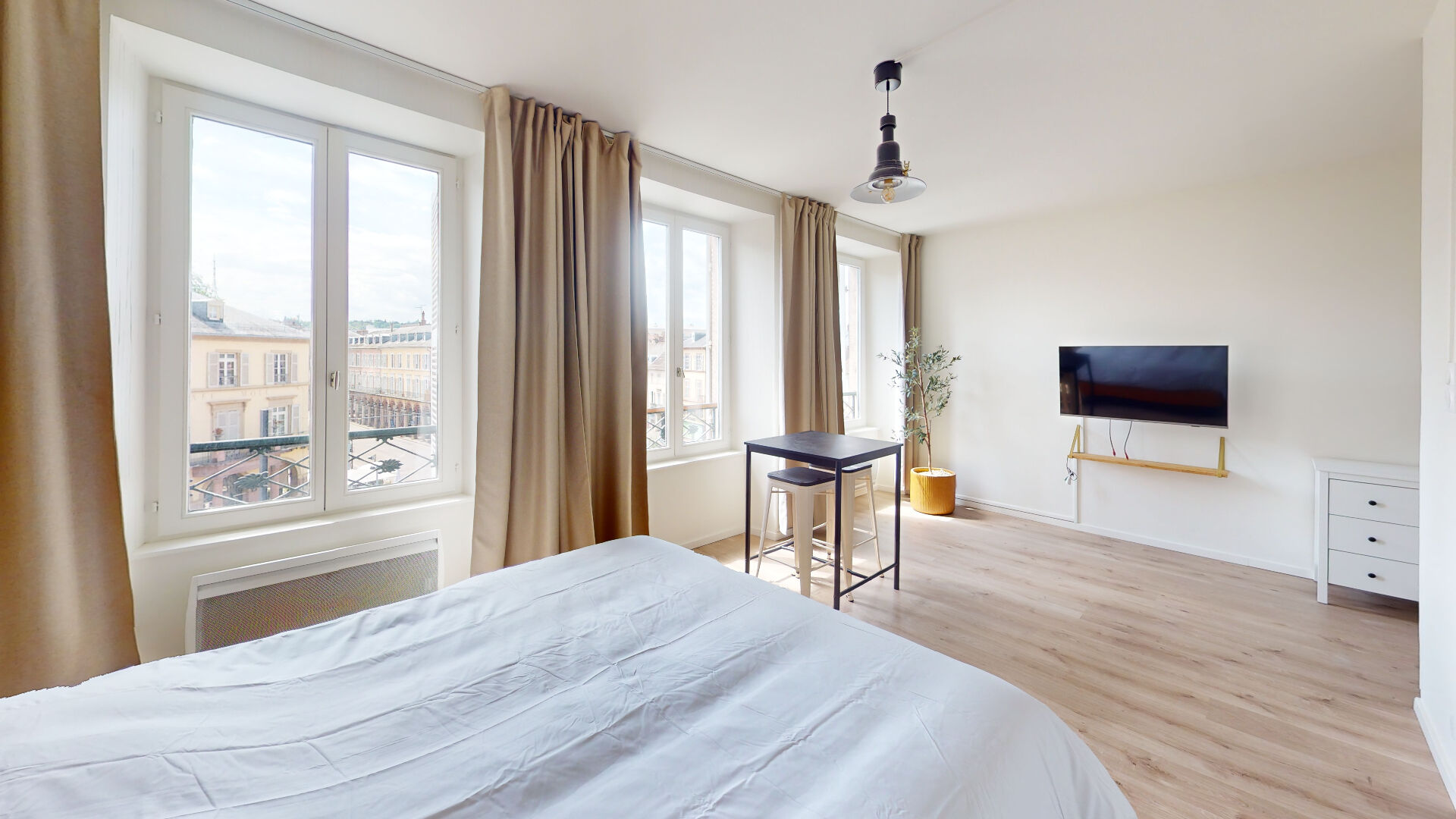 A louer: Appartement meublé Mulhouse 1 pièce 32 m2