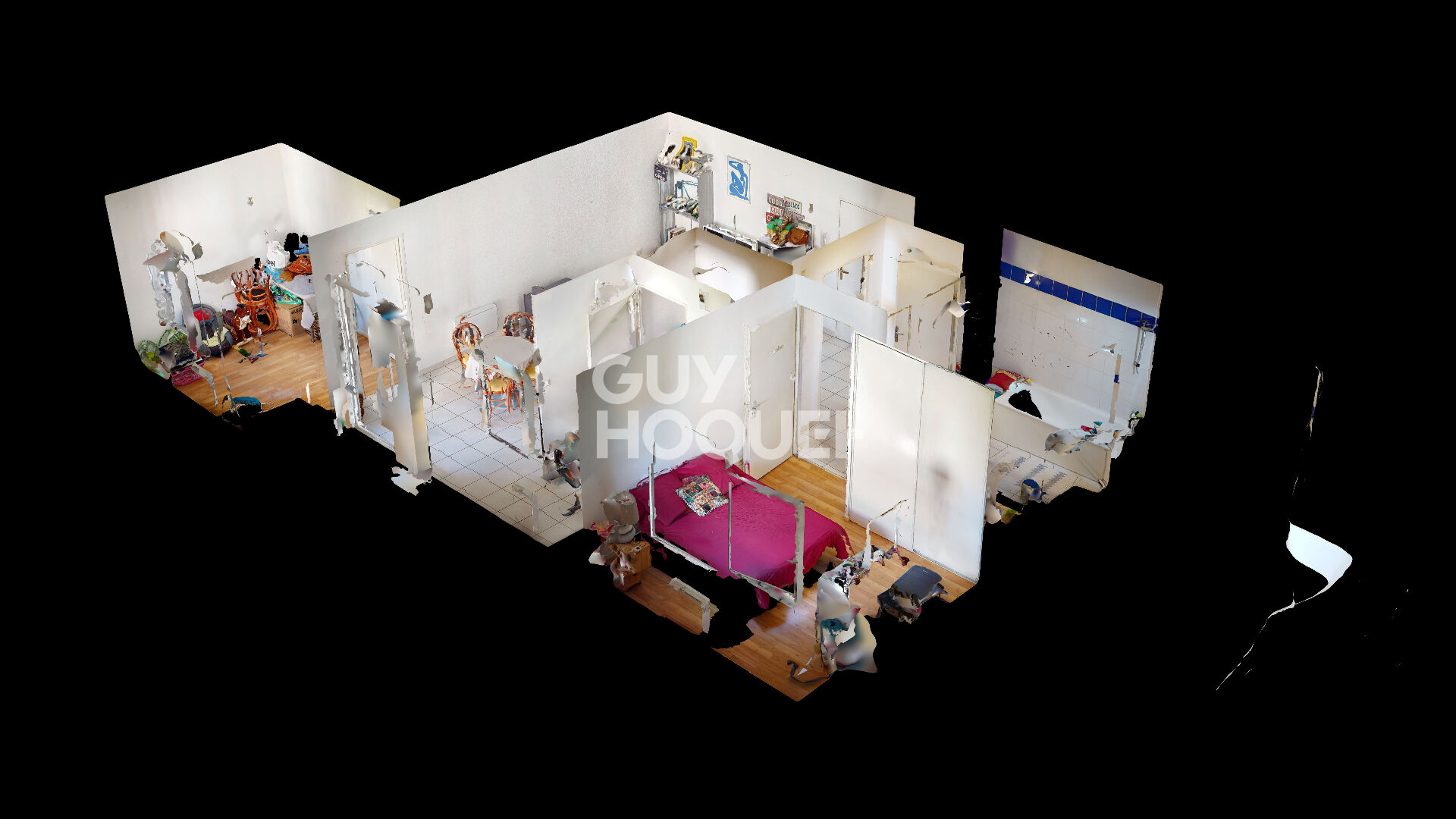 MULHOUSE : appartement T2 bis (52 m²) à vendre