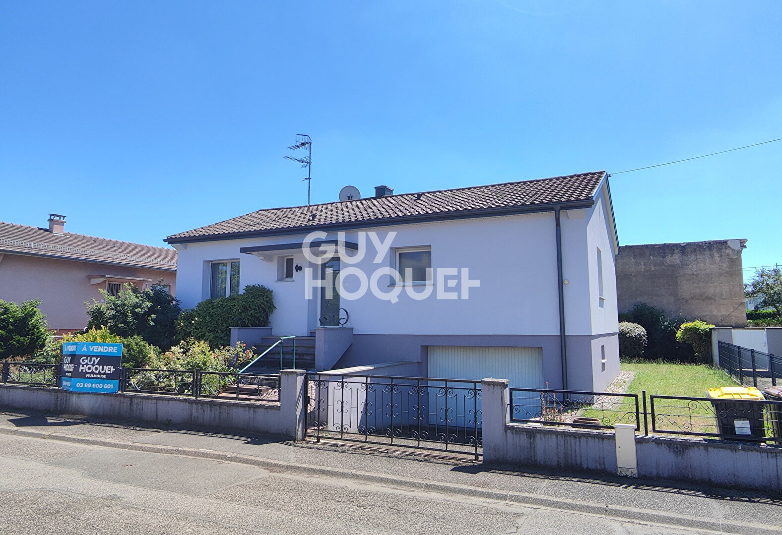 Pfastatt maison individuelle de plain pied quartier calme