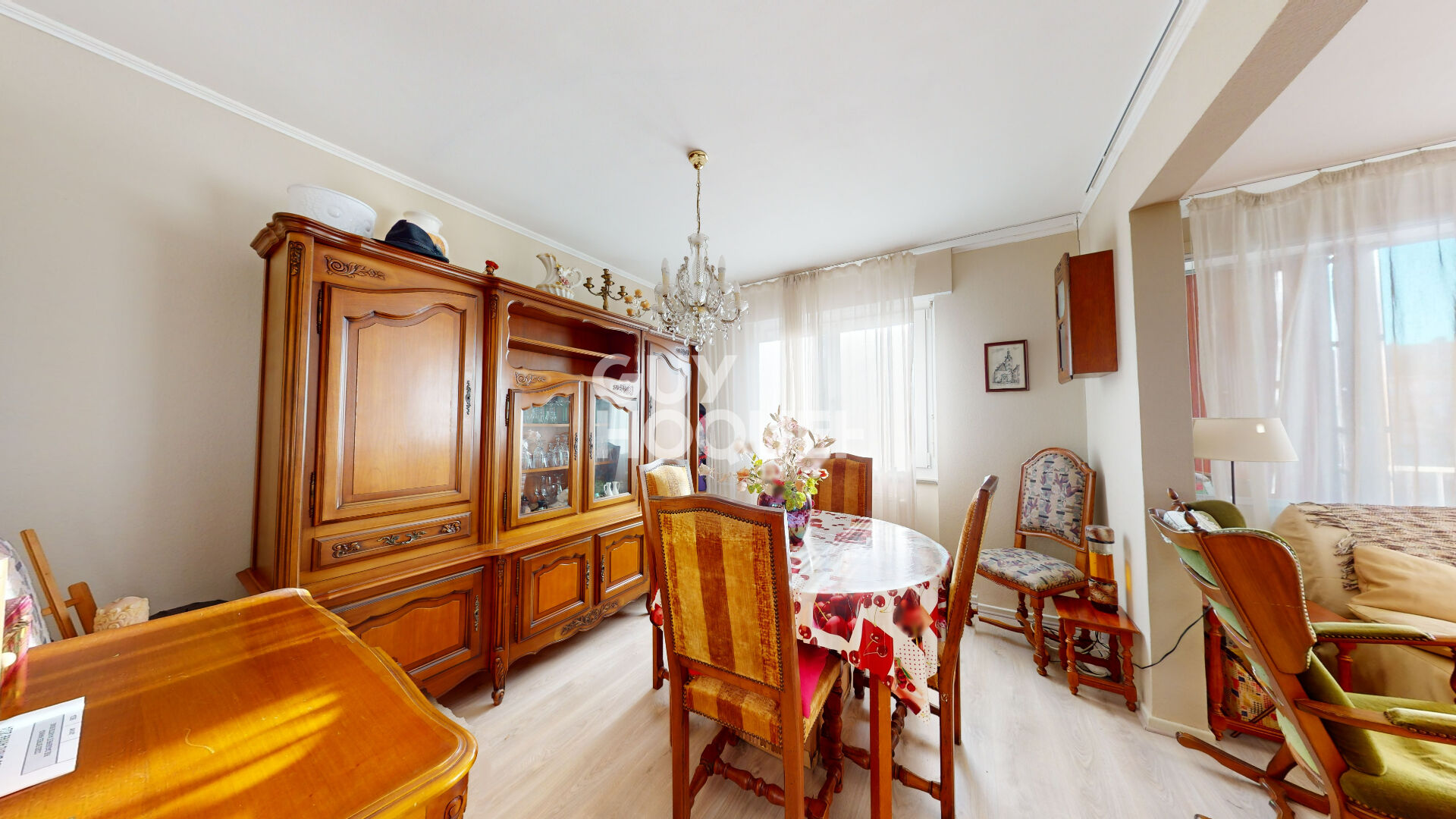 Appartement Mulhouse 3 pièce(s) 0084 m2 avec balcon et garage, cave