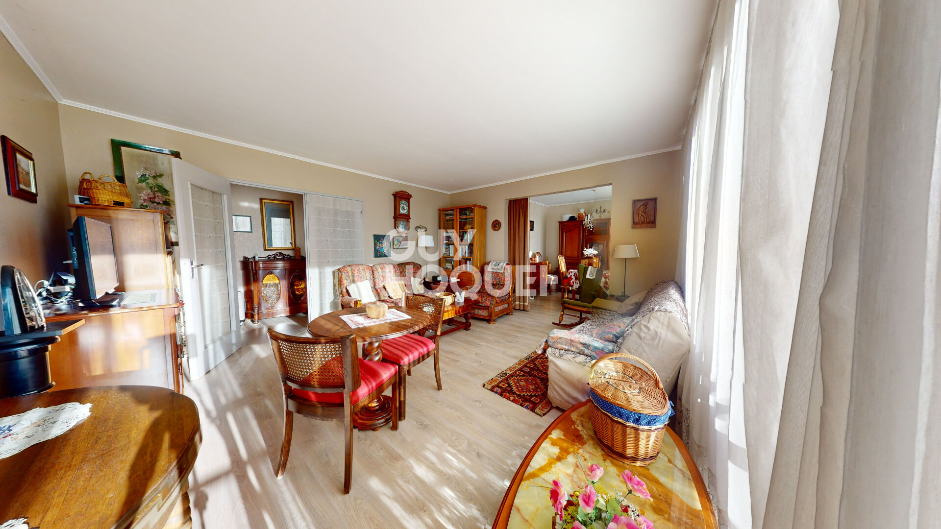 Appartement Mulhouse 3 pièce(s) 0084 m2 avec balcon et garage, cave