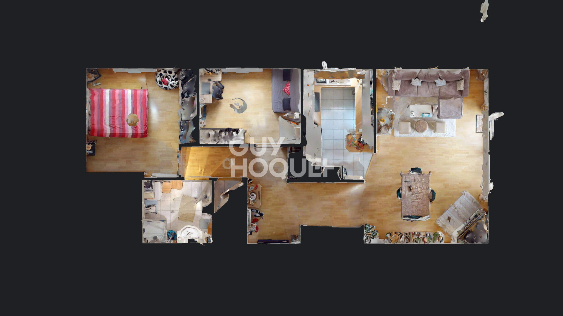 MULHOUSE : appartement F3 (67 m²) à louer
