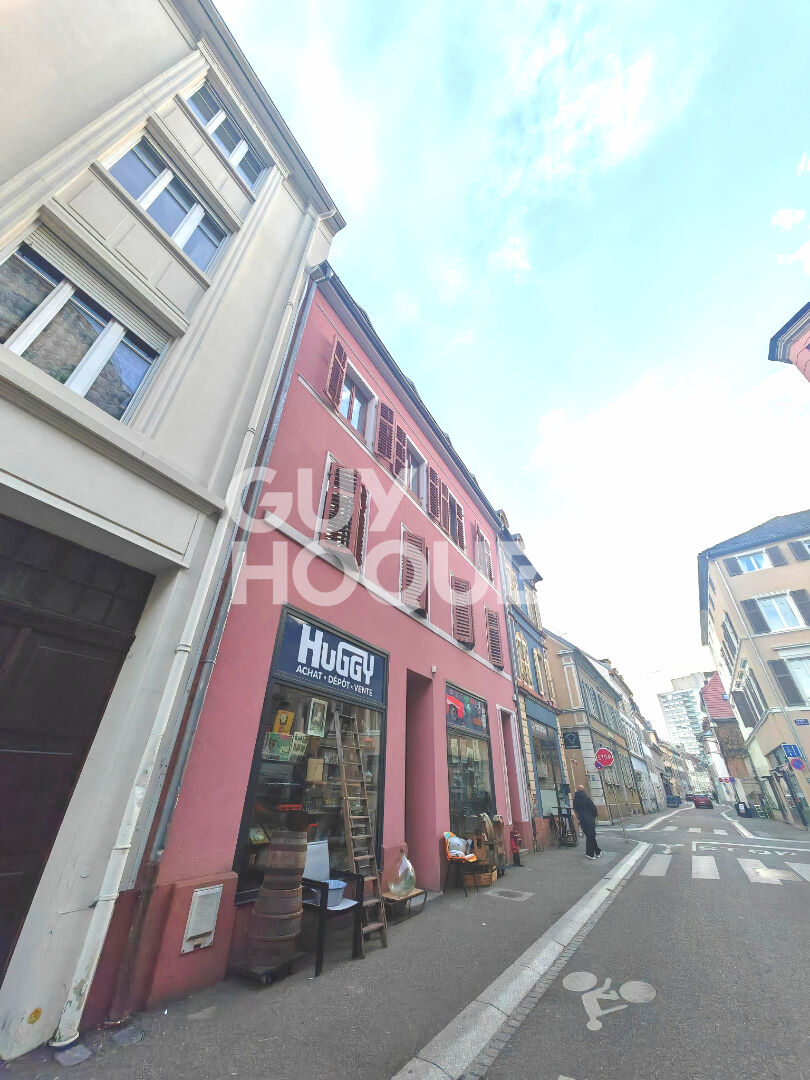 EXCLUSIVITÉ ? IMMEUBLE DE RAPPORT ? 3 APPARTEMENTS + 1 LOCAL COMMERCIAL ? CENTRE-VILLE MULHOUSE