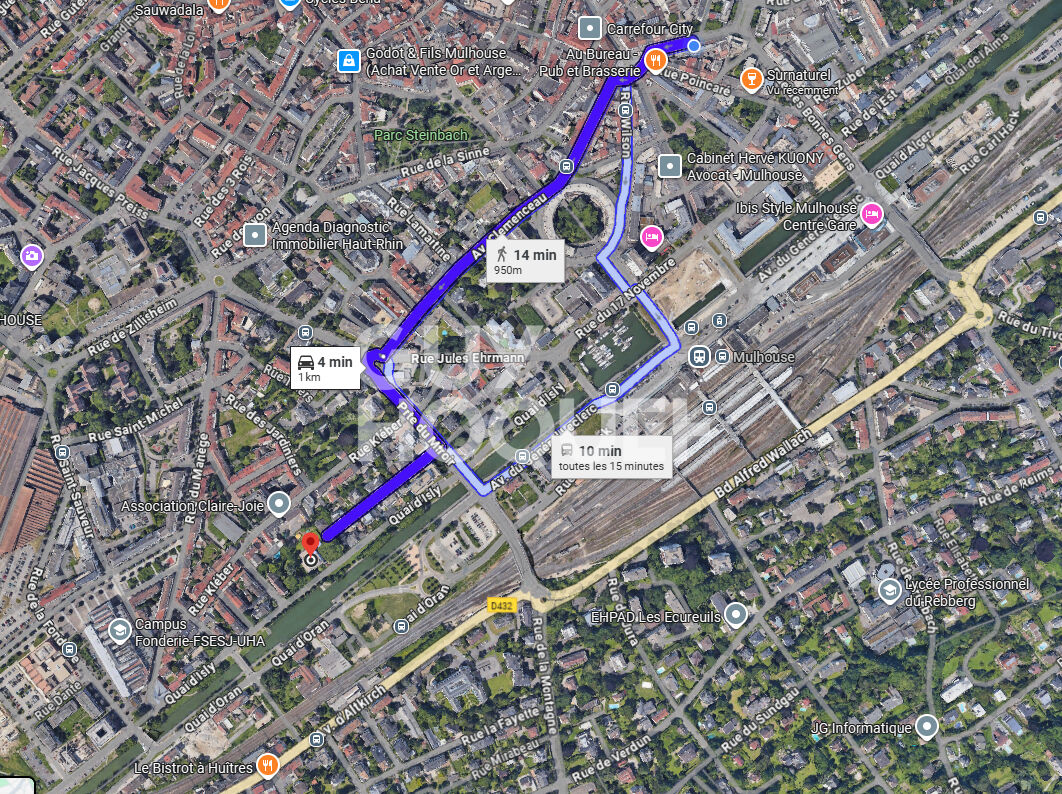 Appartement Mulhouse 1 pièce(s)