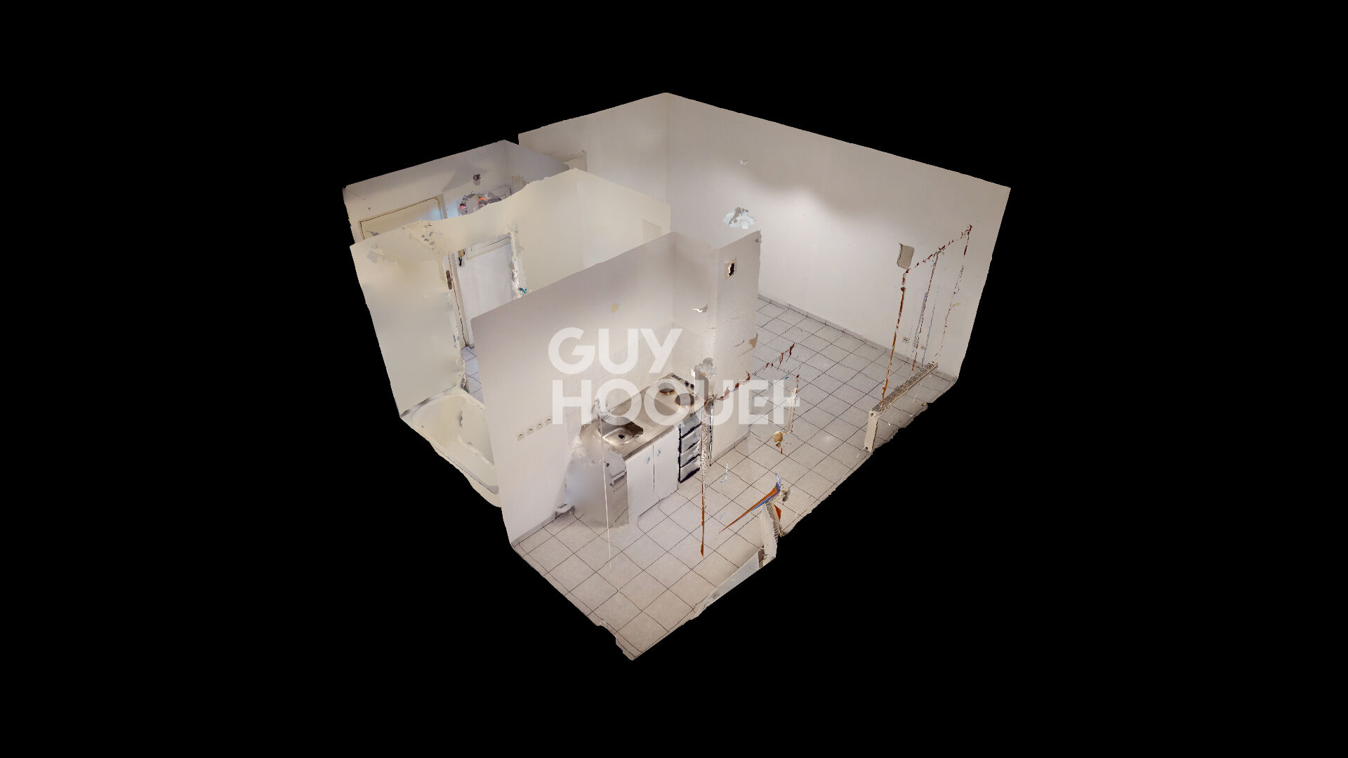 VENTE d'un appartement T1 de (23 m²) à MULHOUSE centre !!