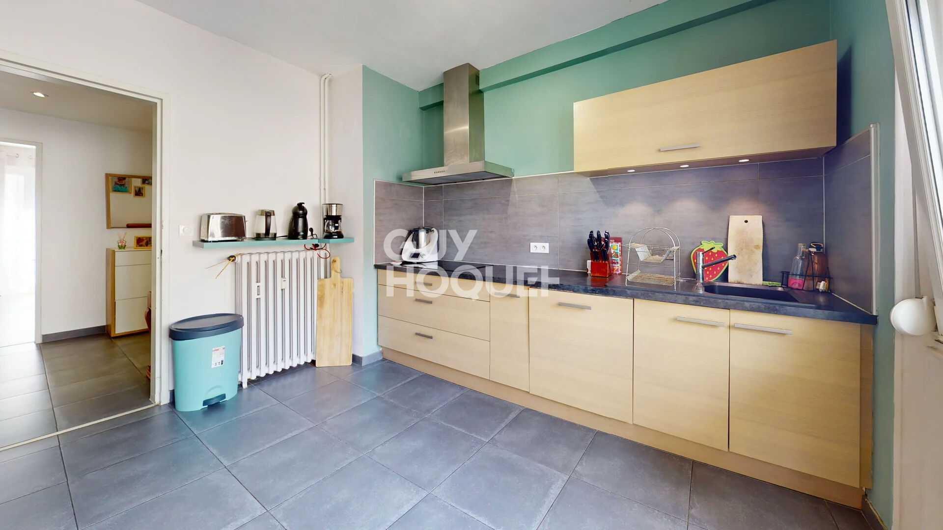 À vendre - Appartement 5 pièces de 125 m² - Emplacement exceptionnel au centre-ville de Mulhouse, à deux pas de Porte Jeune