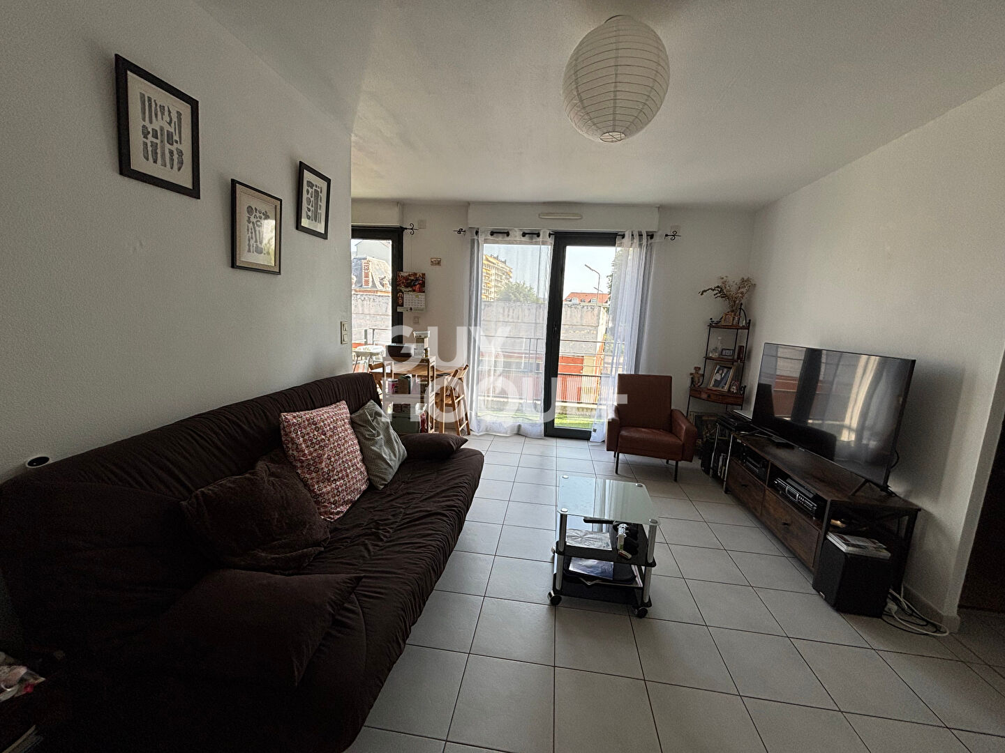 3 pièces de 55.30m² - balcon de 7m² - proche centre ville