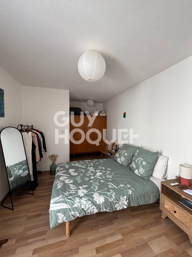 3 pièces de 55.30m² - balcon de 7m² - proche centre ville