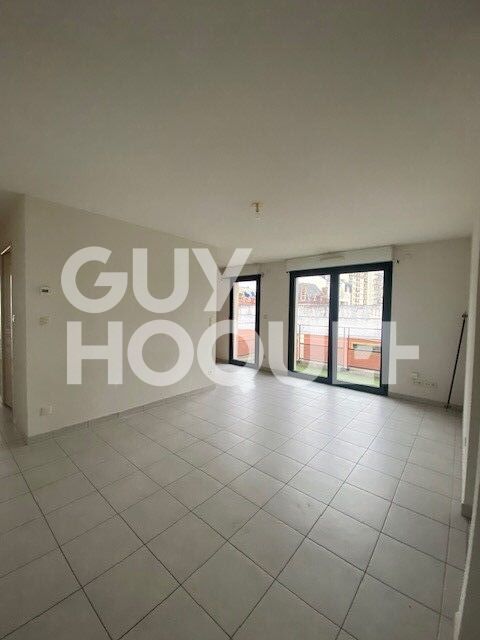 3 pièces de 55.30m² - balcon de 7m² - proche centre ville