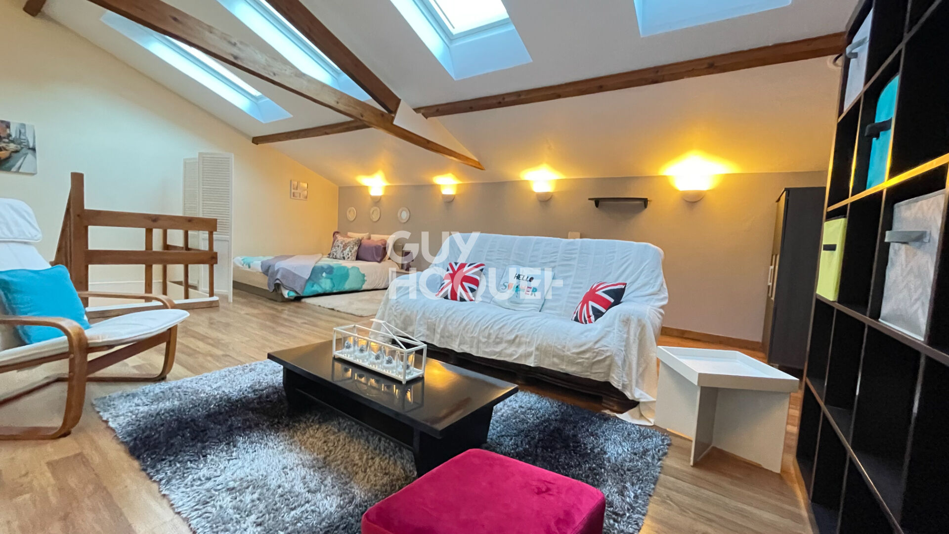 SUPERBE DUPLEX T2 MEUBLE DE 55M² QUARTIER ANATOLE FRANCE