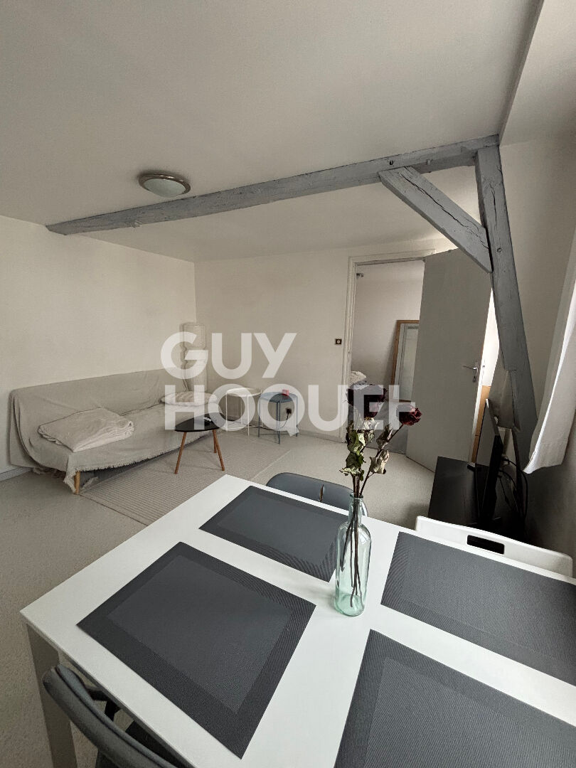 2 pièces 32.80m² - meublé - centre ville