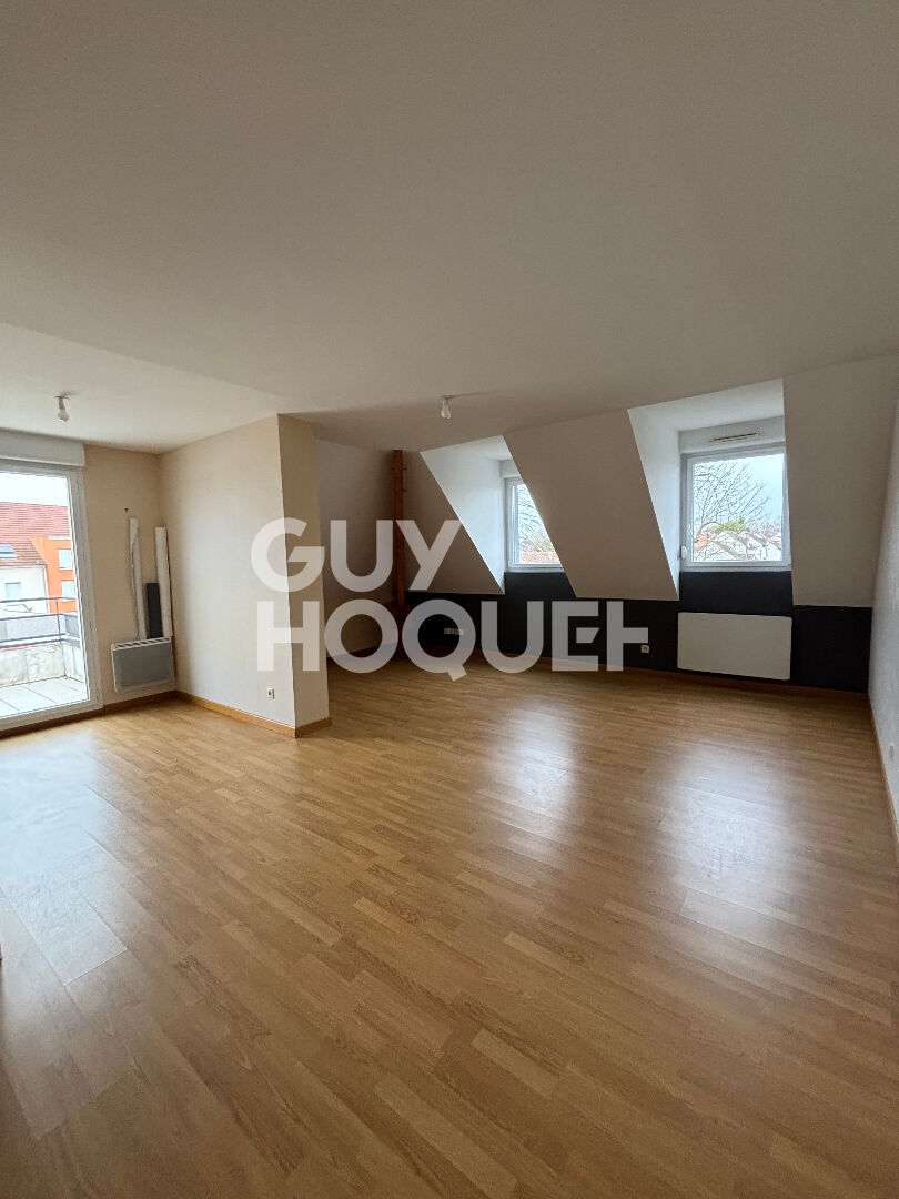 Appartement 3 pièces - 61.78m² - balcon