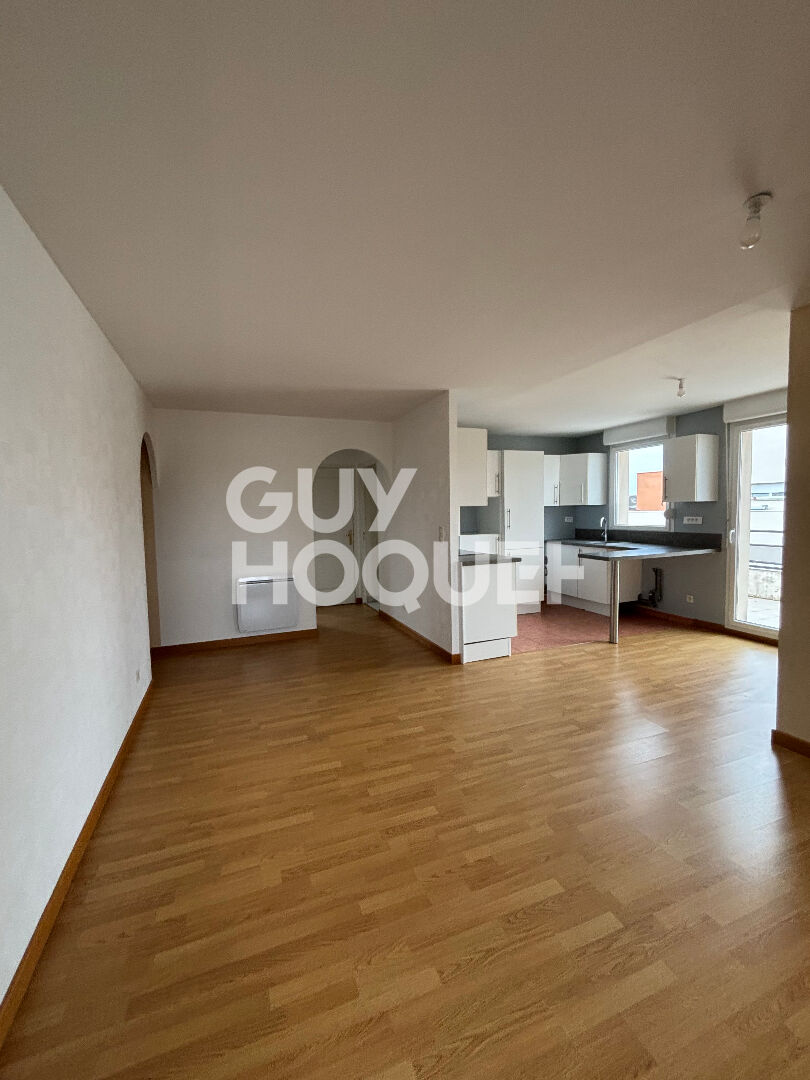 Appartement 3 pièces - 61.78m² - balcon