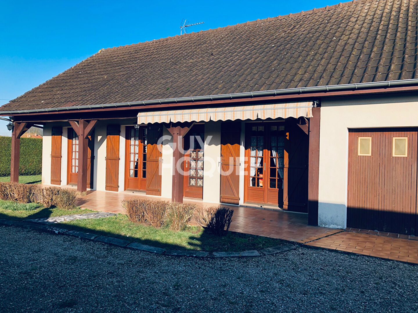 Rare, maison de plain pied