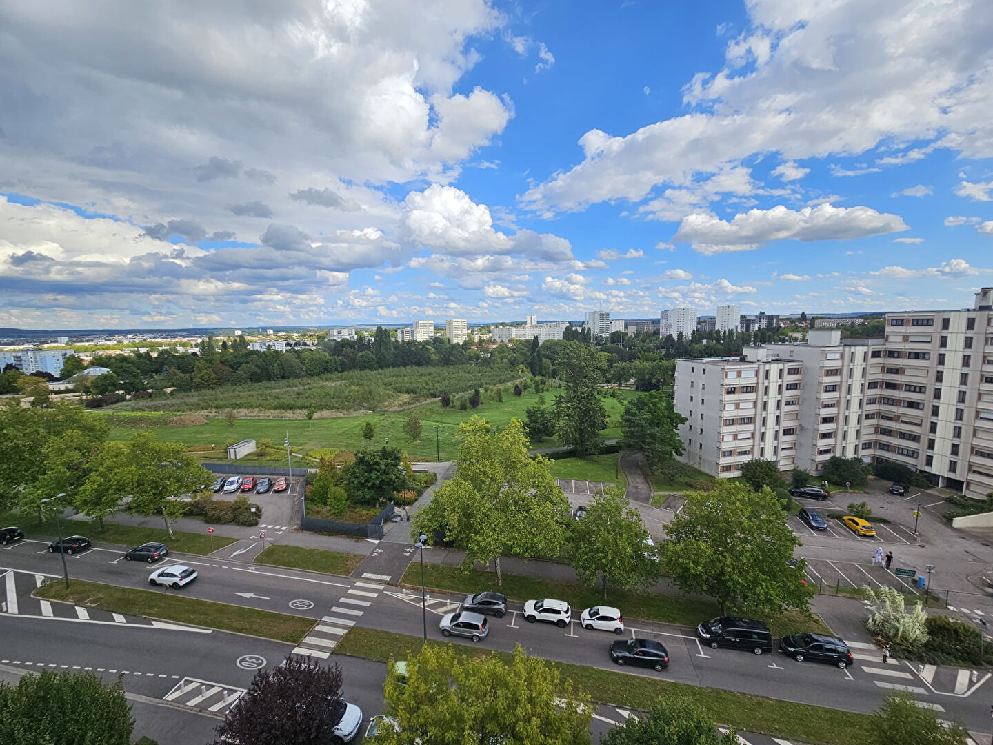 À vendre : Appartement 3 pièces avec vue sur le Parc Richard Pouille à Vandoeuvre les Nancy