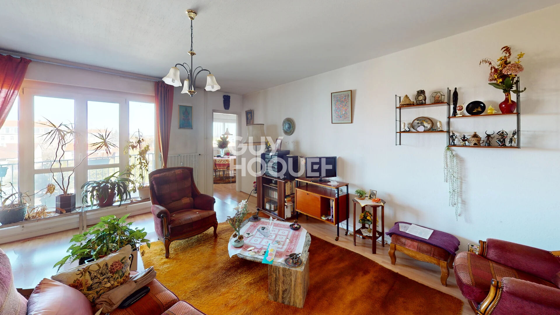 À vendre : Appartement spacieux de 6 pièces à Vandoeuvre-lès-Nancy