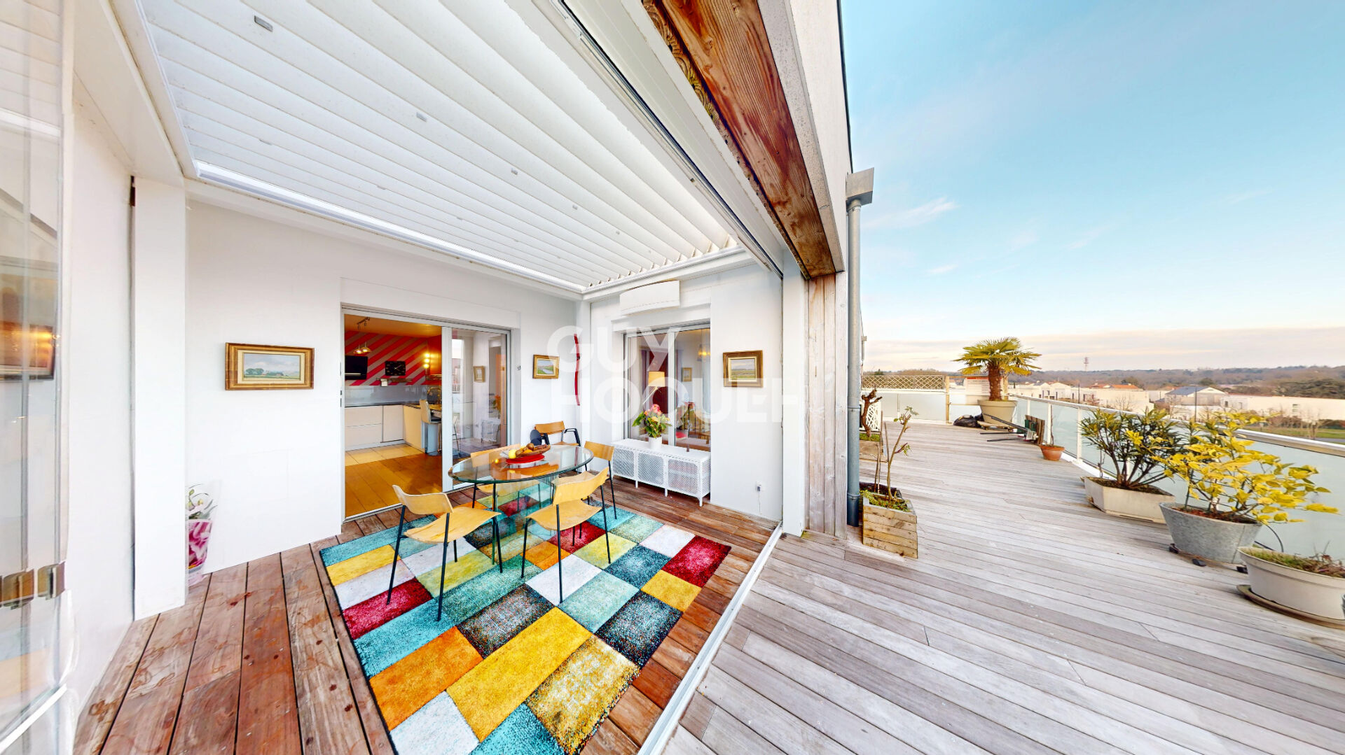  Saint-Herblain La Pelousière | T4 traversant 94m² avec terrasse XL 