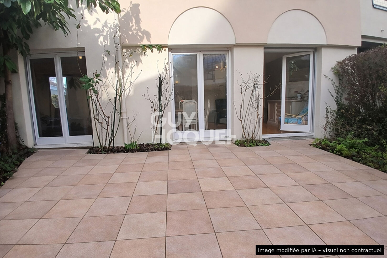 T2 60 m² Nantes Beauséjour  Terrasse plein sud 28 m² Résidence calme