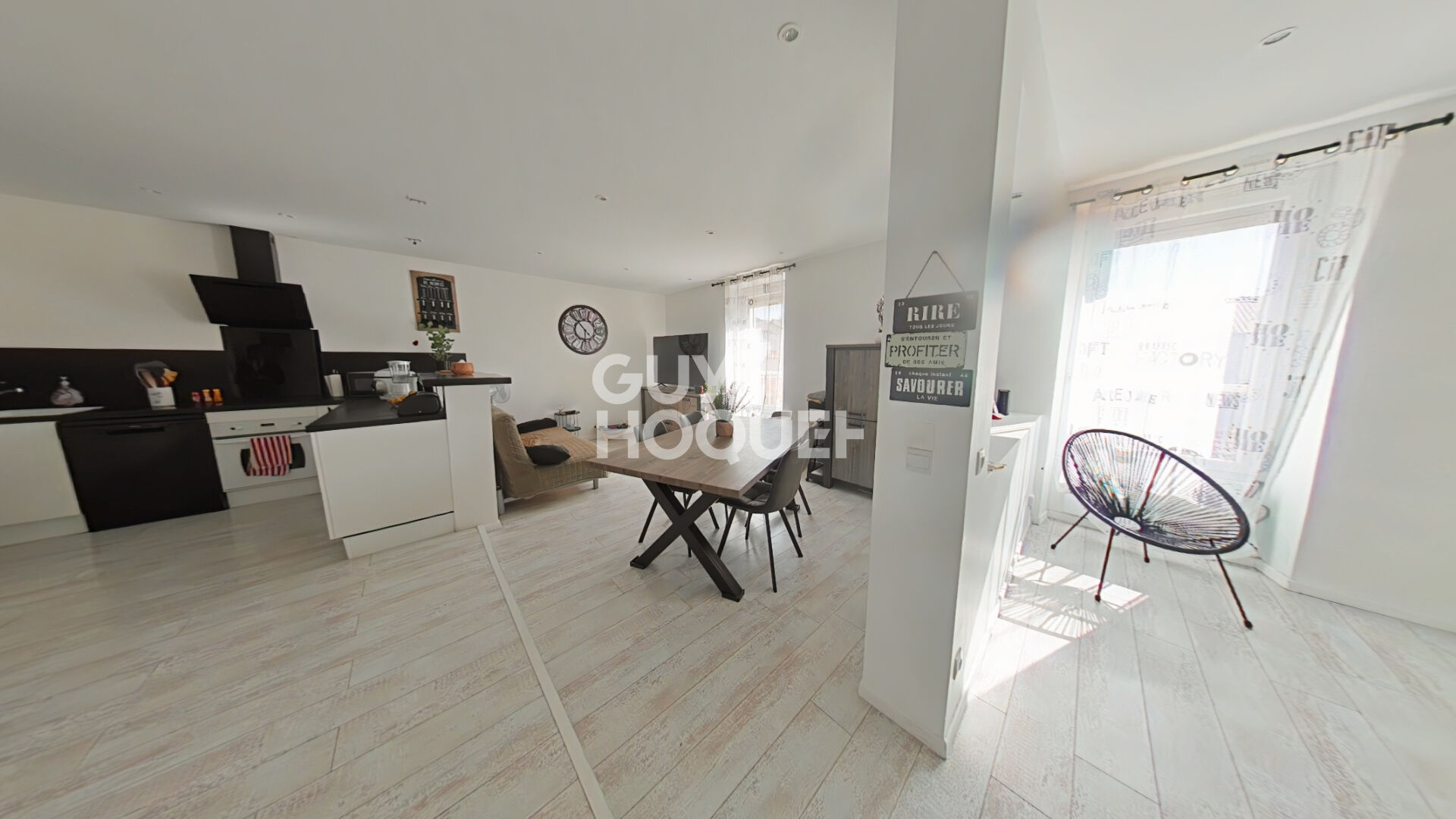 Superbe appartement duplex T4  au dernier étage, lumineux et cosy