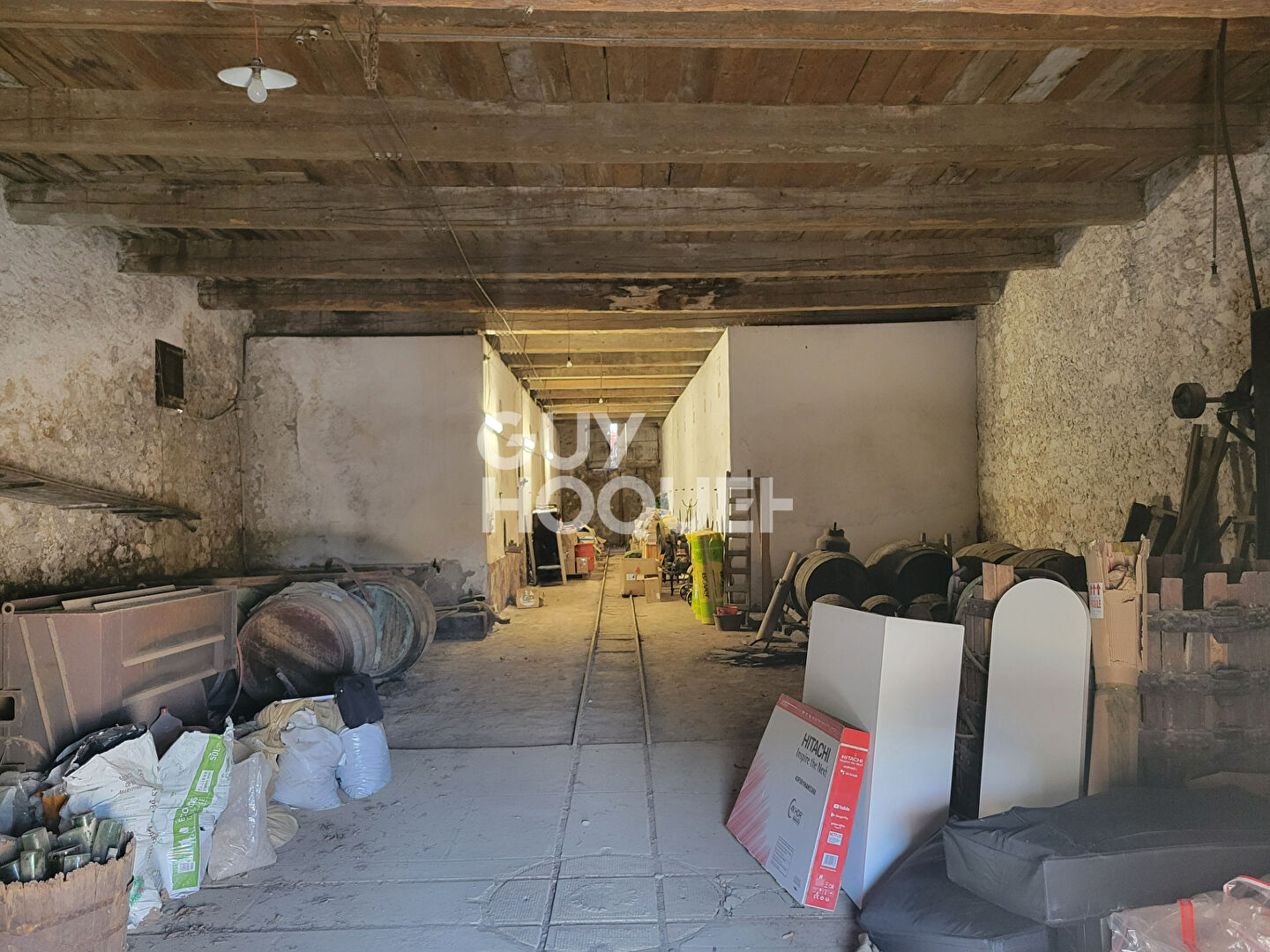 Montredon des Corbières, grande remise en pierre