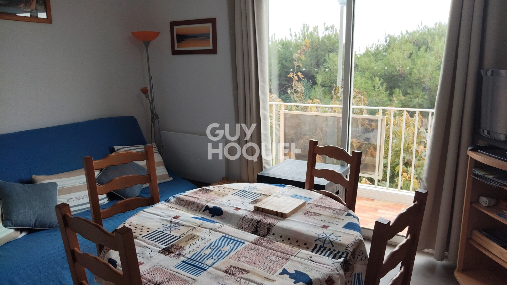 Appartement face à la mer 3 pièces 38 m2