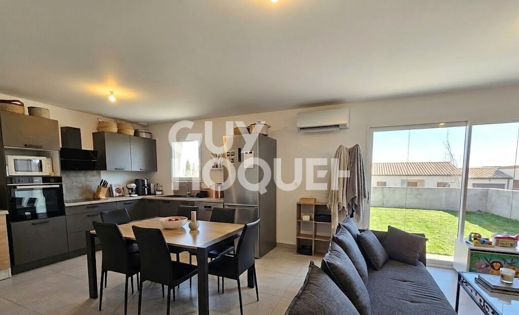 Villa T4 de Plain-Pied 76 m² à Ferrals-les-Corbières