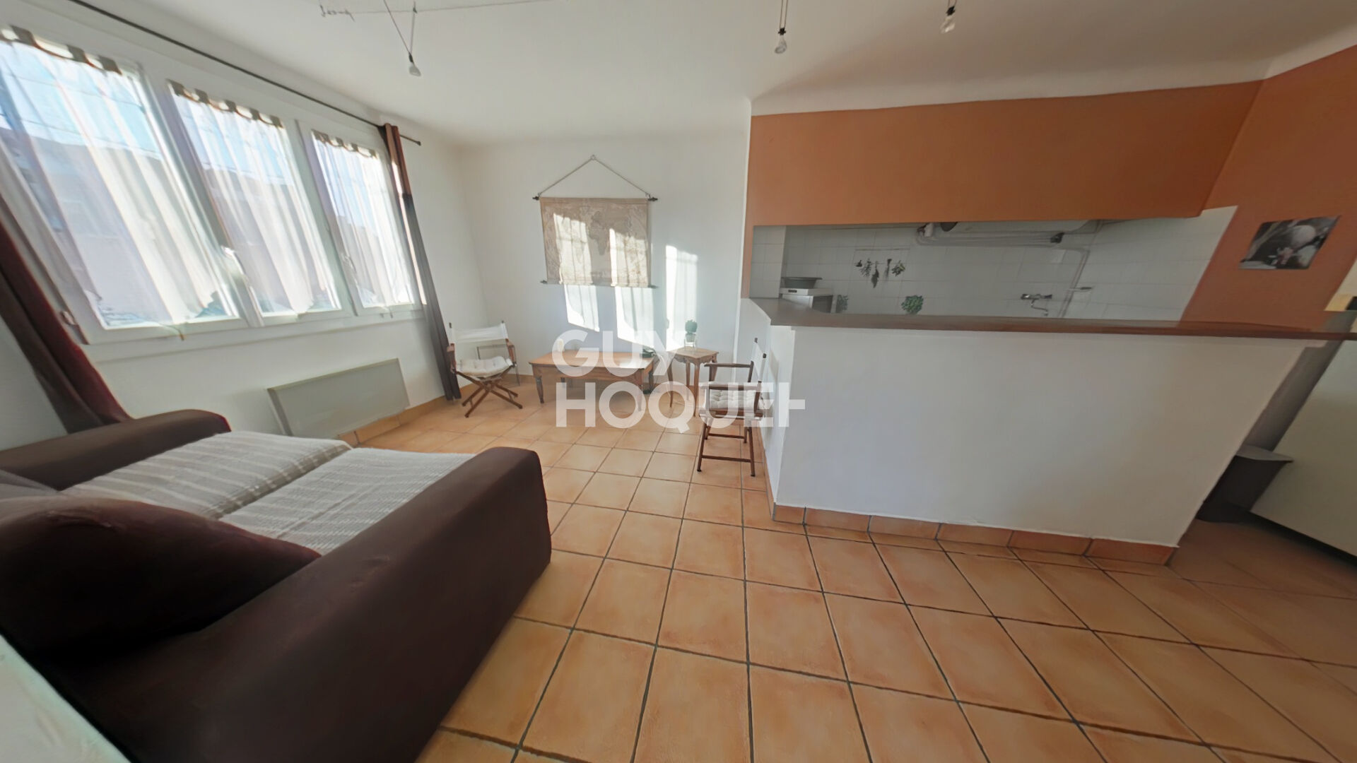 Exclusivité Narbonne Plage : Charmant appartement 3 pièces au dernier étage