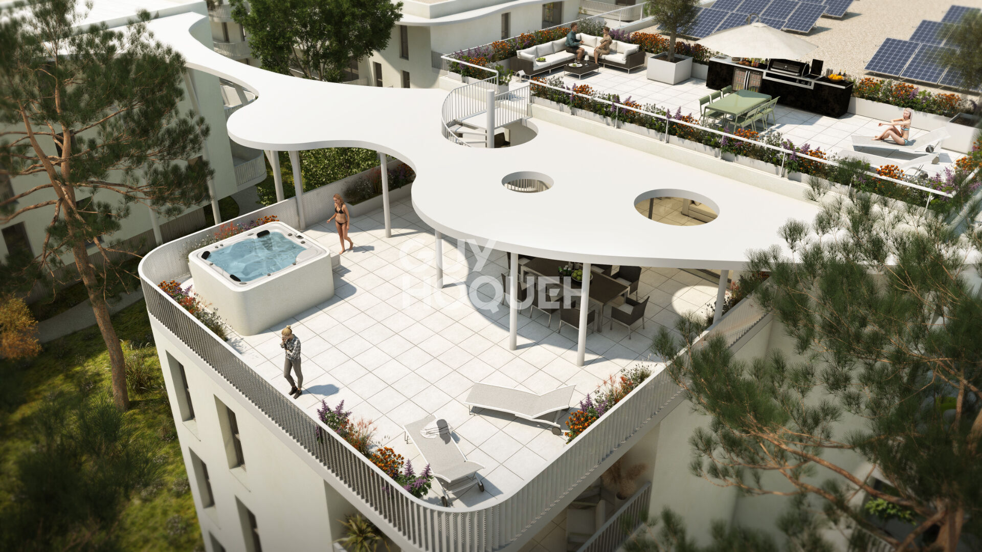 Appartement Narbonne 3 pièce(s) 61.28 m2