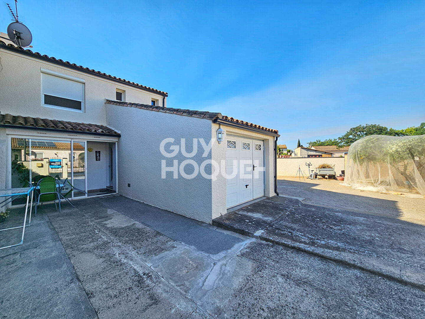EXCLUSIVITÉ GUY HOQUET - Villa 3 chambres avec véranda et garage à Pépieux
