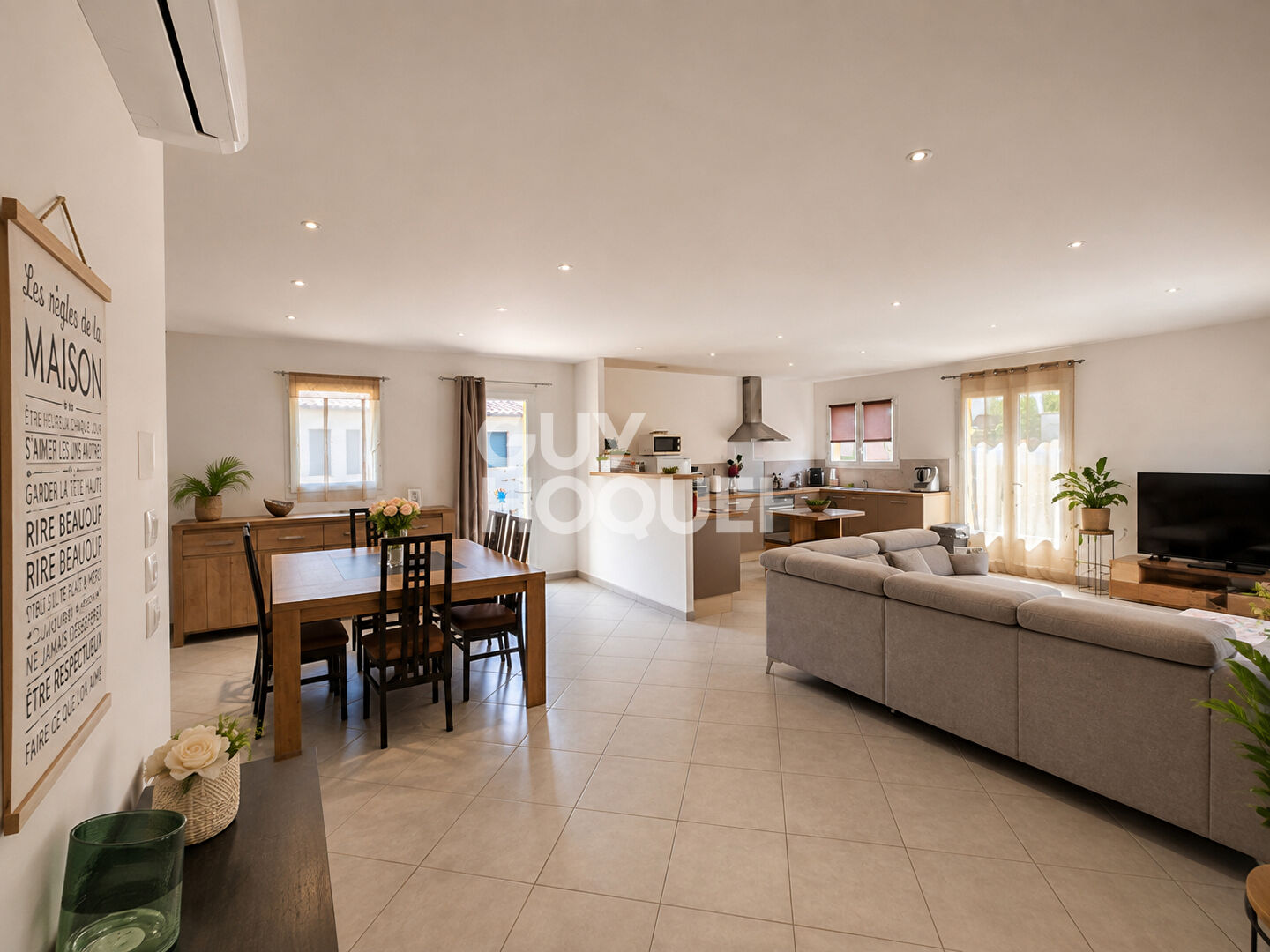 Villa contemporaine 110 m²  Terrain de 550 m²