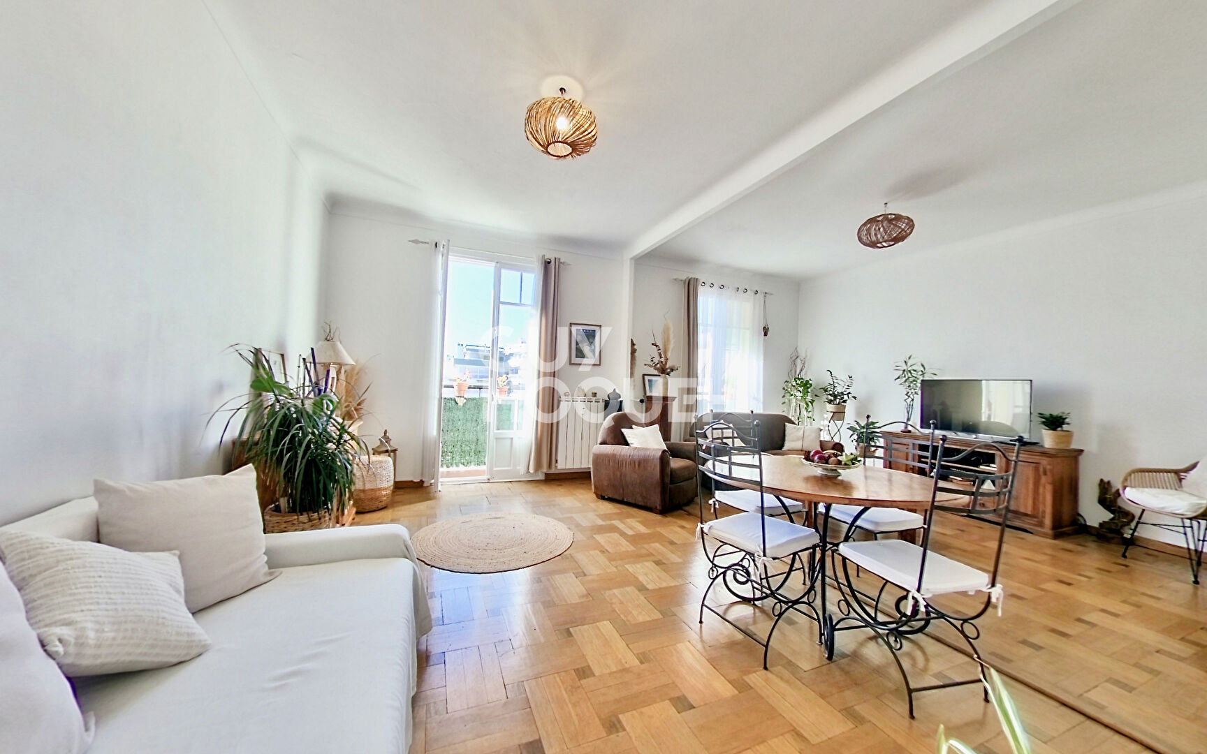 NICE Musiciens Grand 2P de 78 m²  Vendu loué