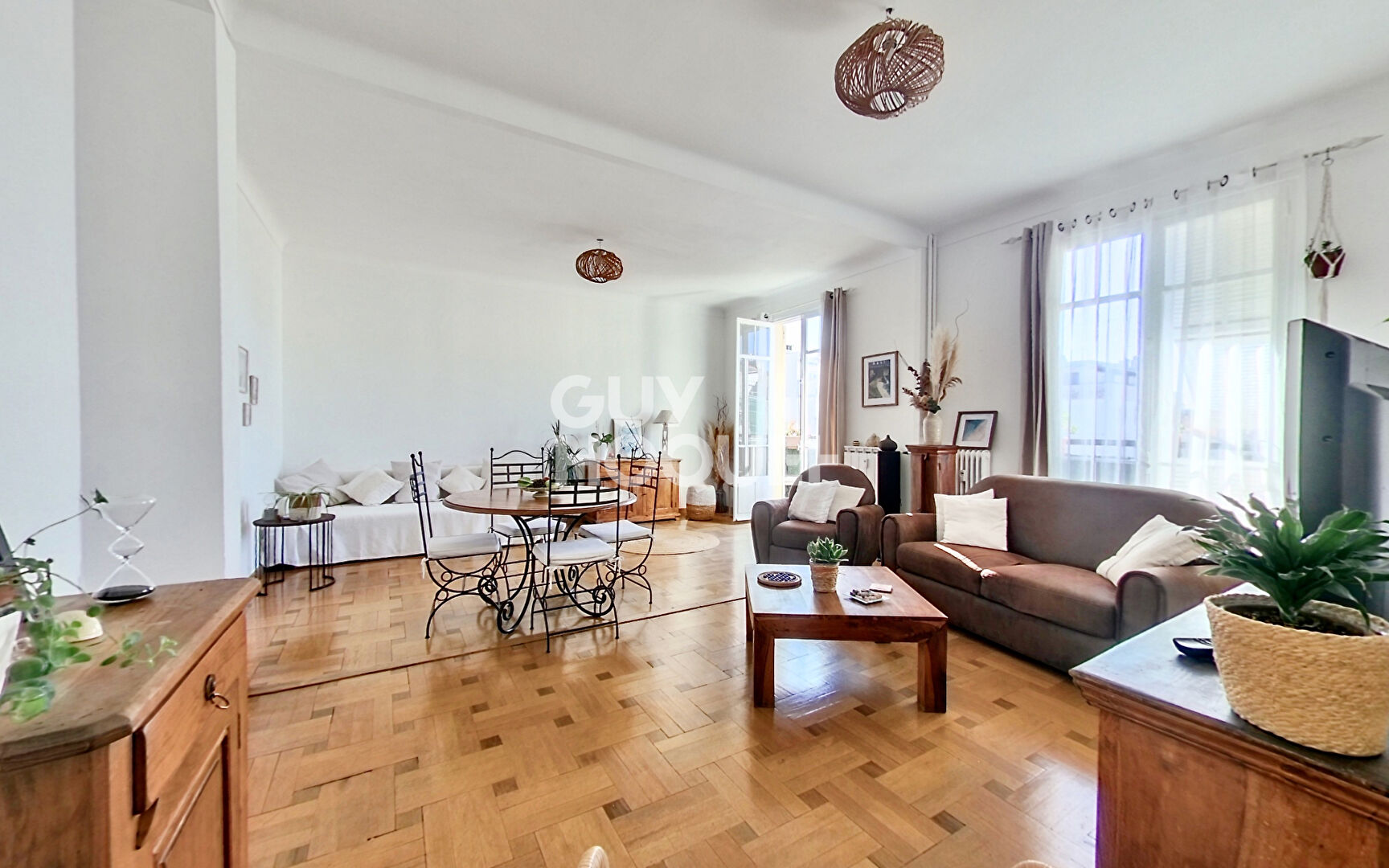 NICE Musiciens Grand 2P de 78 m²  Vendu loué