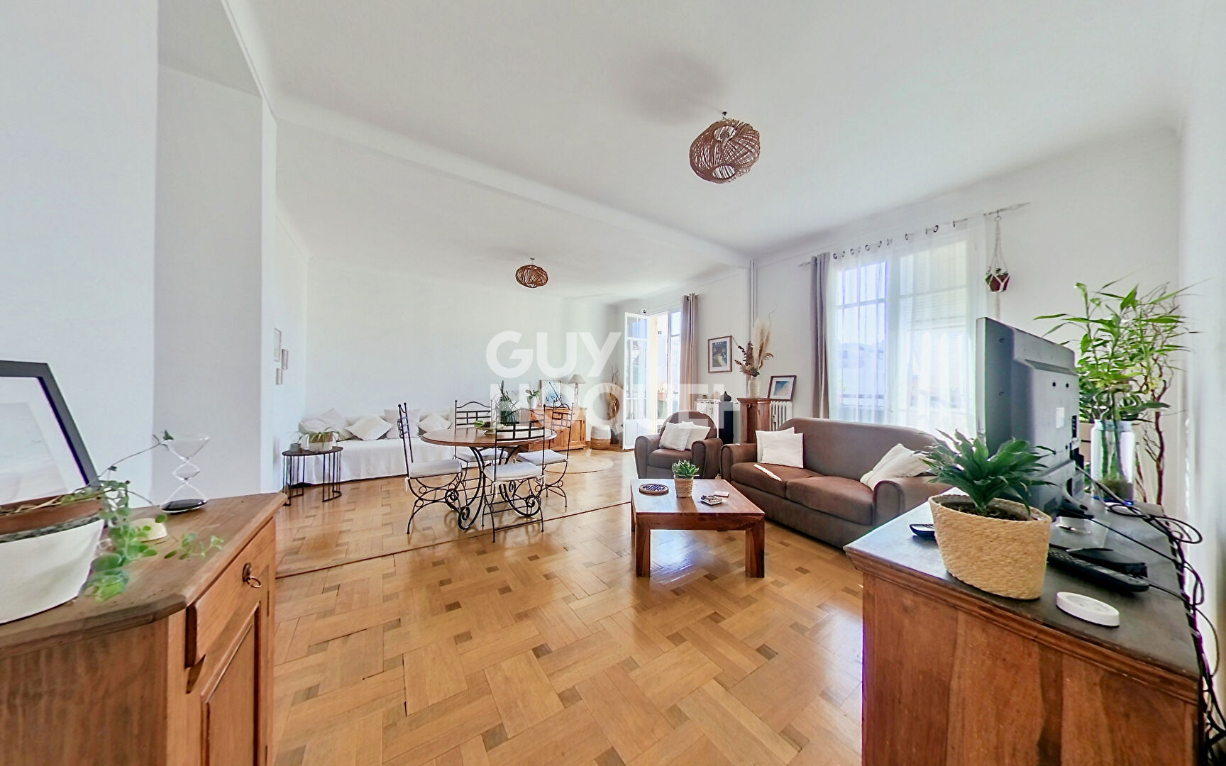 NICE Musiciens Grand 2P de 78 m²  Vendu loué