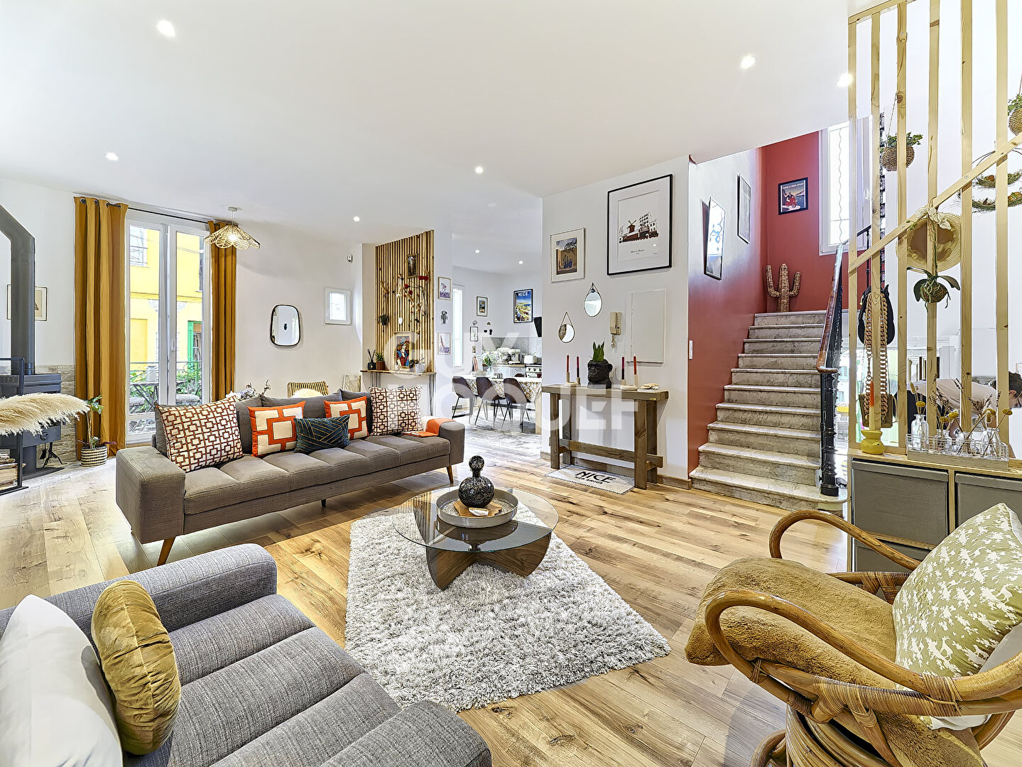 NICE - Parc Imperial - Maison familiale 190m² avec piscine