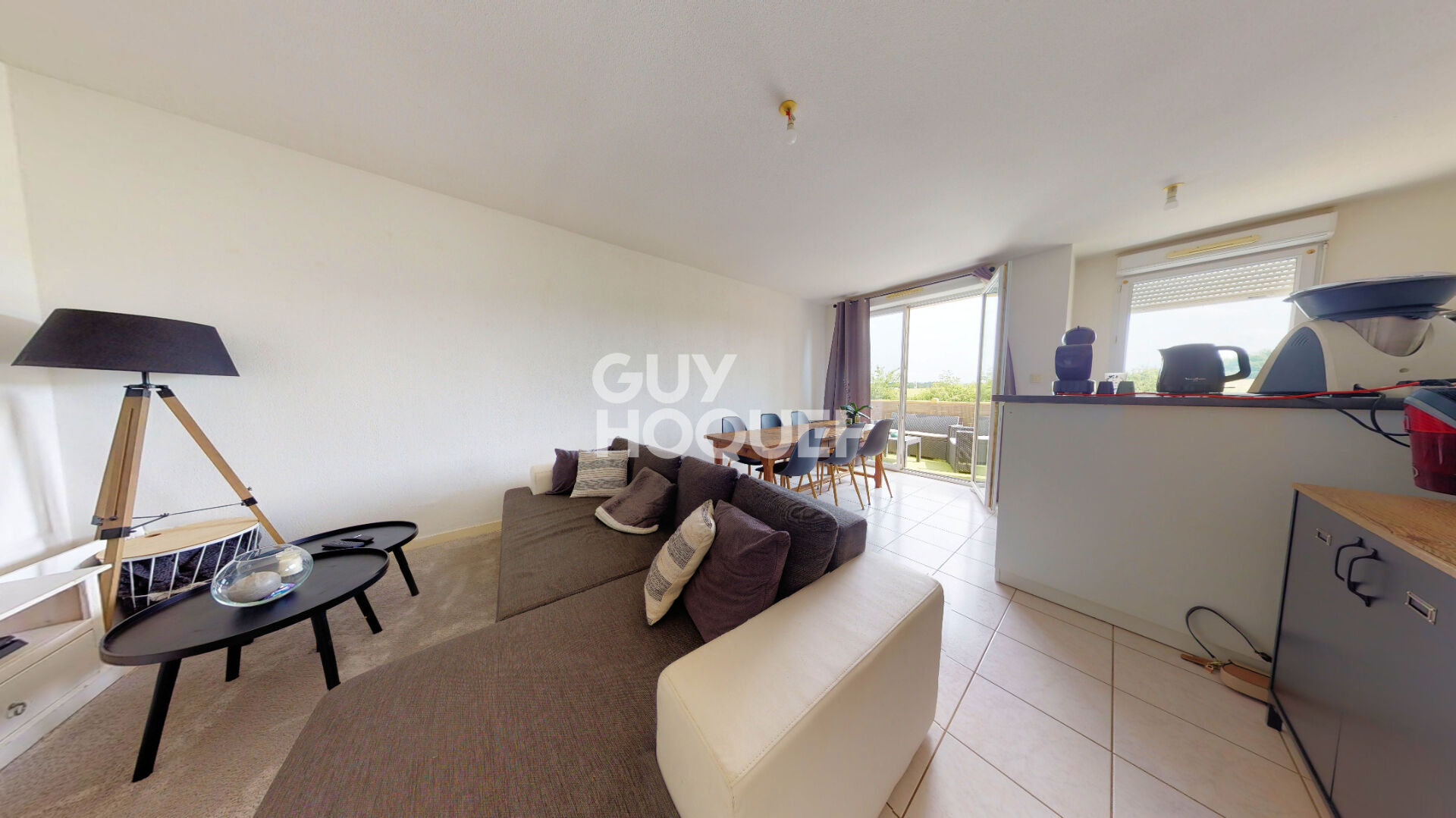 A 10 Min. de ST ANDRE DE CUBZAC. 2 pièces et terrasse - 44.35m2