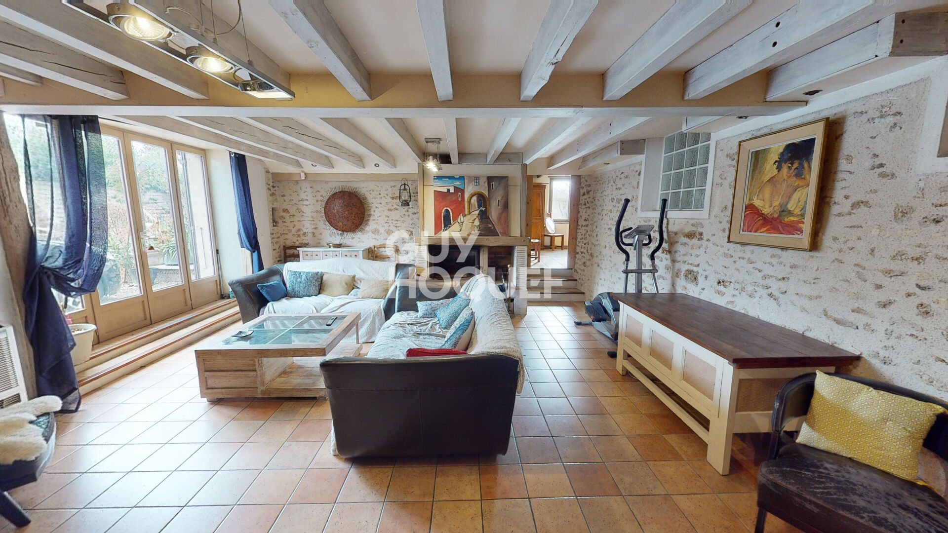 Maison en pierre à Cheptainville