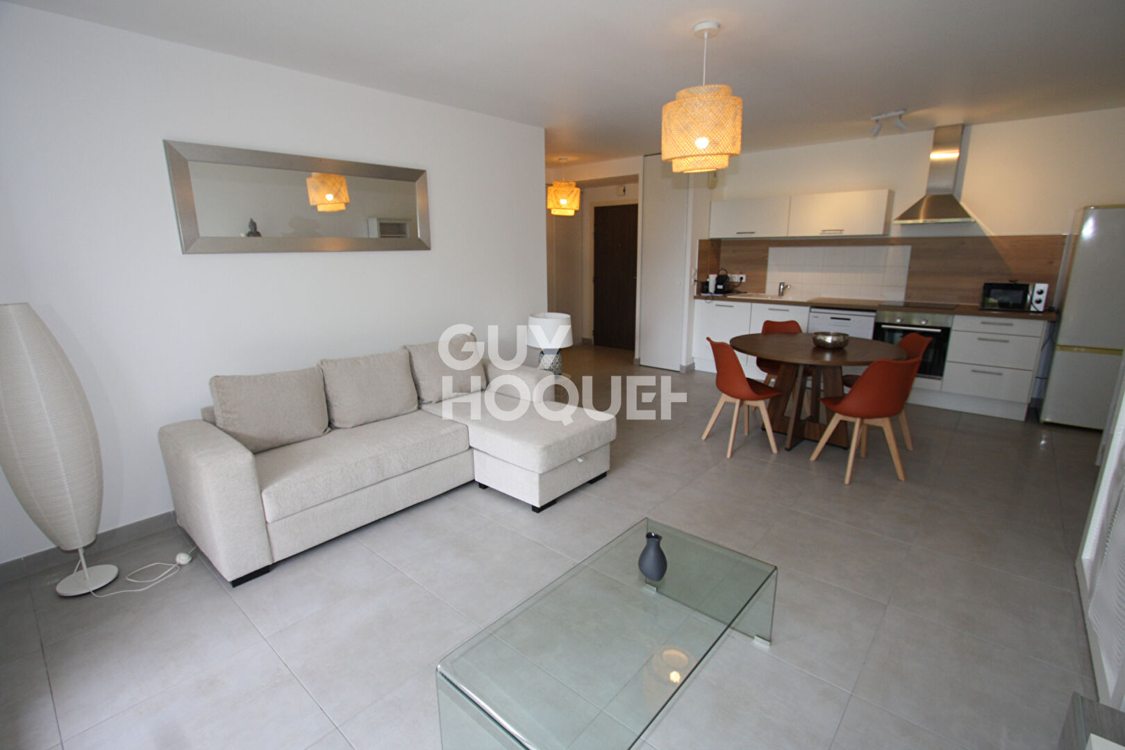 Appartement 3 pièces de grand standing à louer à Saint Jean de Braye, vue Loire