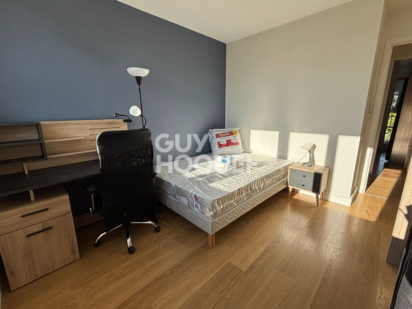 Chambre meublée à louer dans un appartement de 97,35m² en hyper-centre d'Orléans