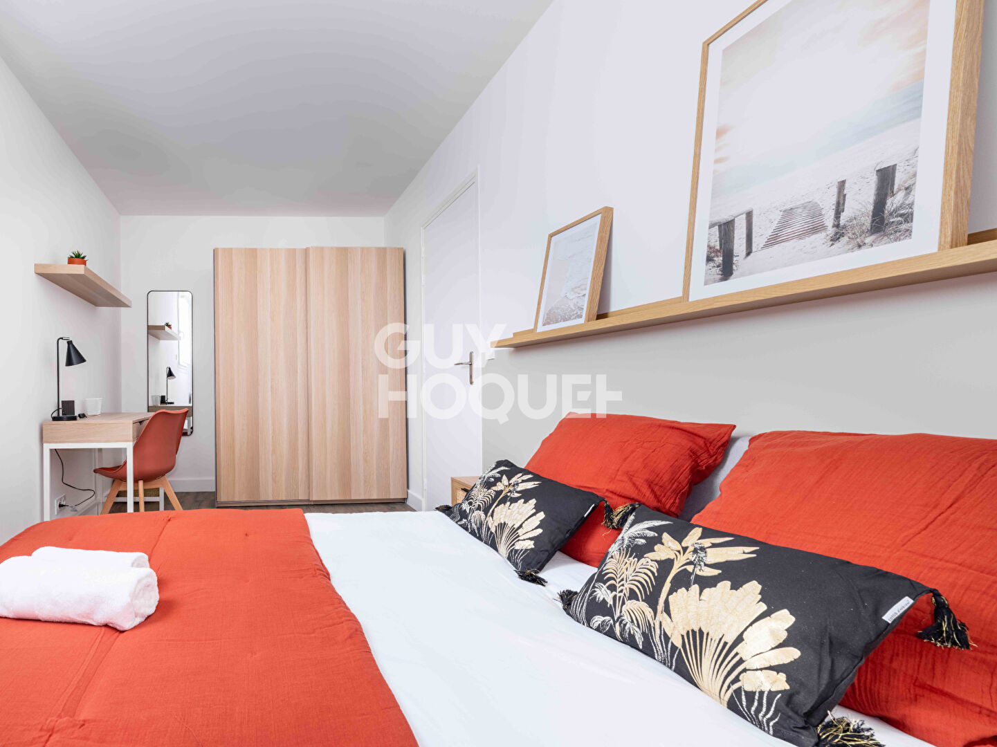 Chambre en colocation meublée à louer dans un appartement de 97,93m² à Orléans (45100)