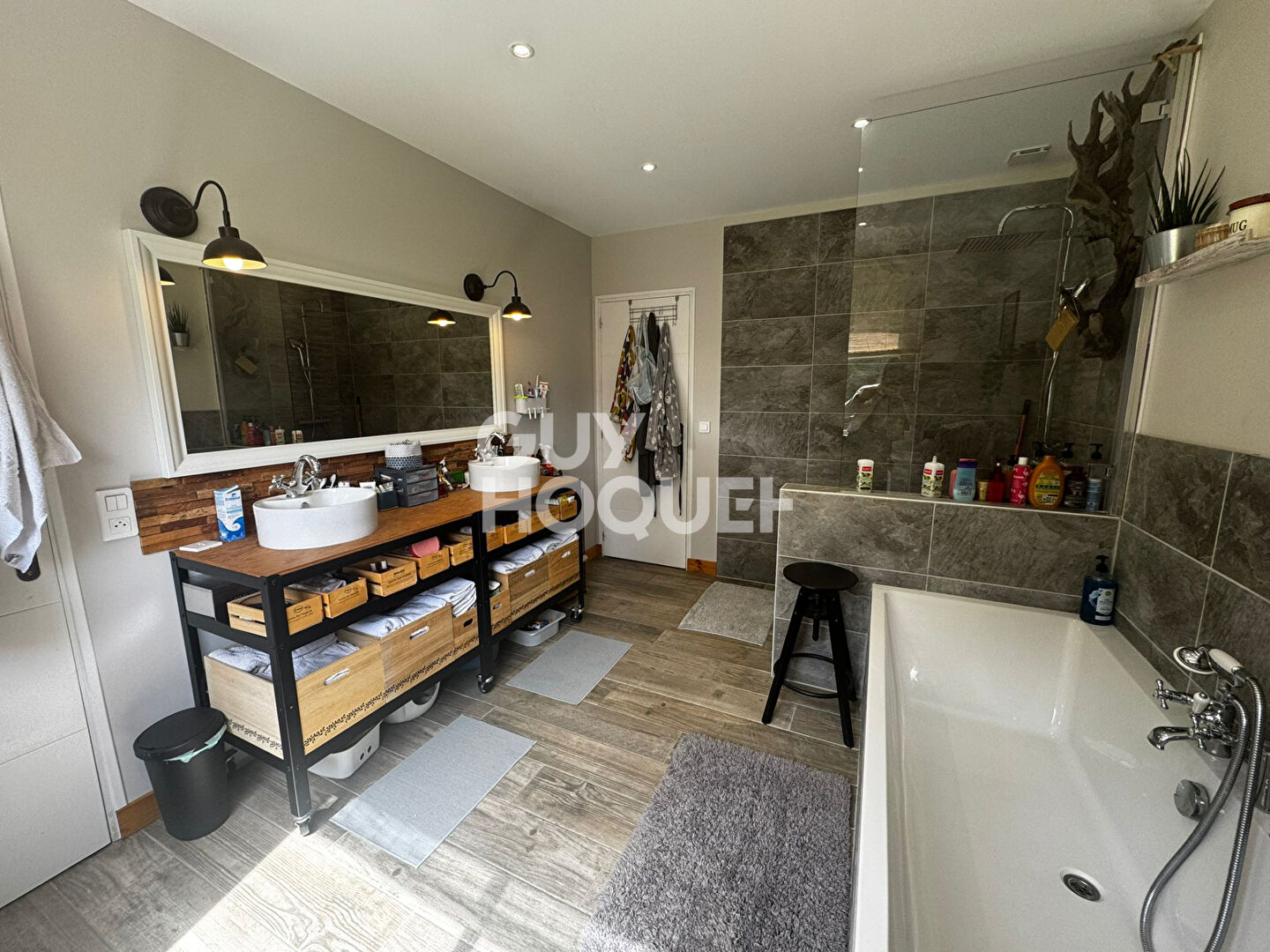 Propriété rénovée avec piscine et vue dégagée, environnement privilégié à Vienne-en-Val