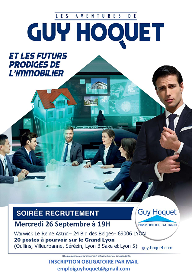 Soirée de recrutement Guy Hoquet