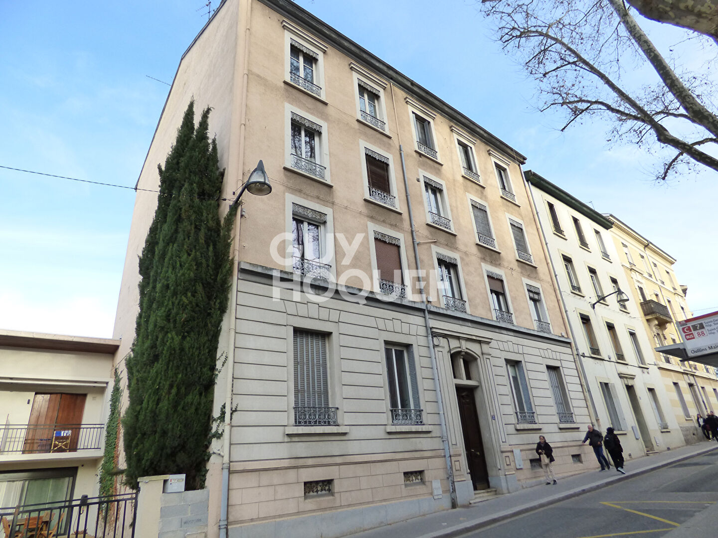 T1 lumineux 35m2 Mairie Oullins Centre