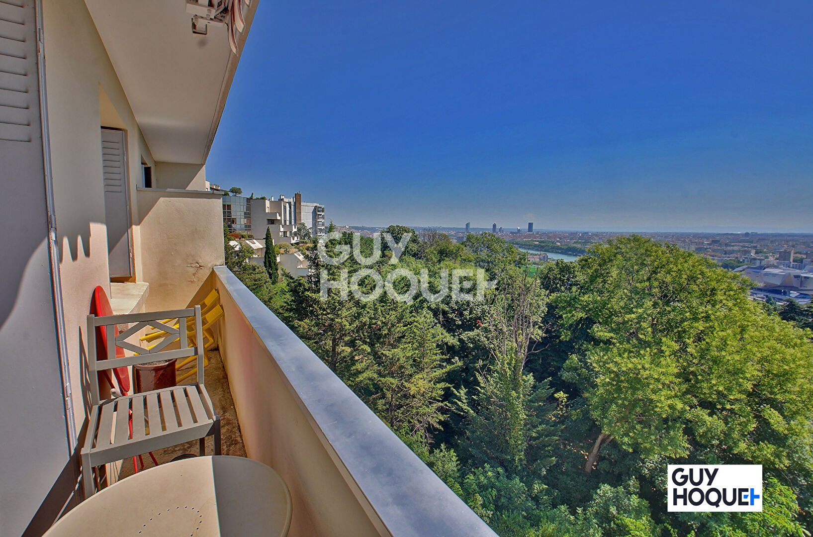 Appartement T4  vue  sur Lyon !
