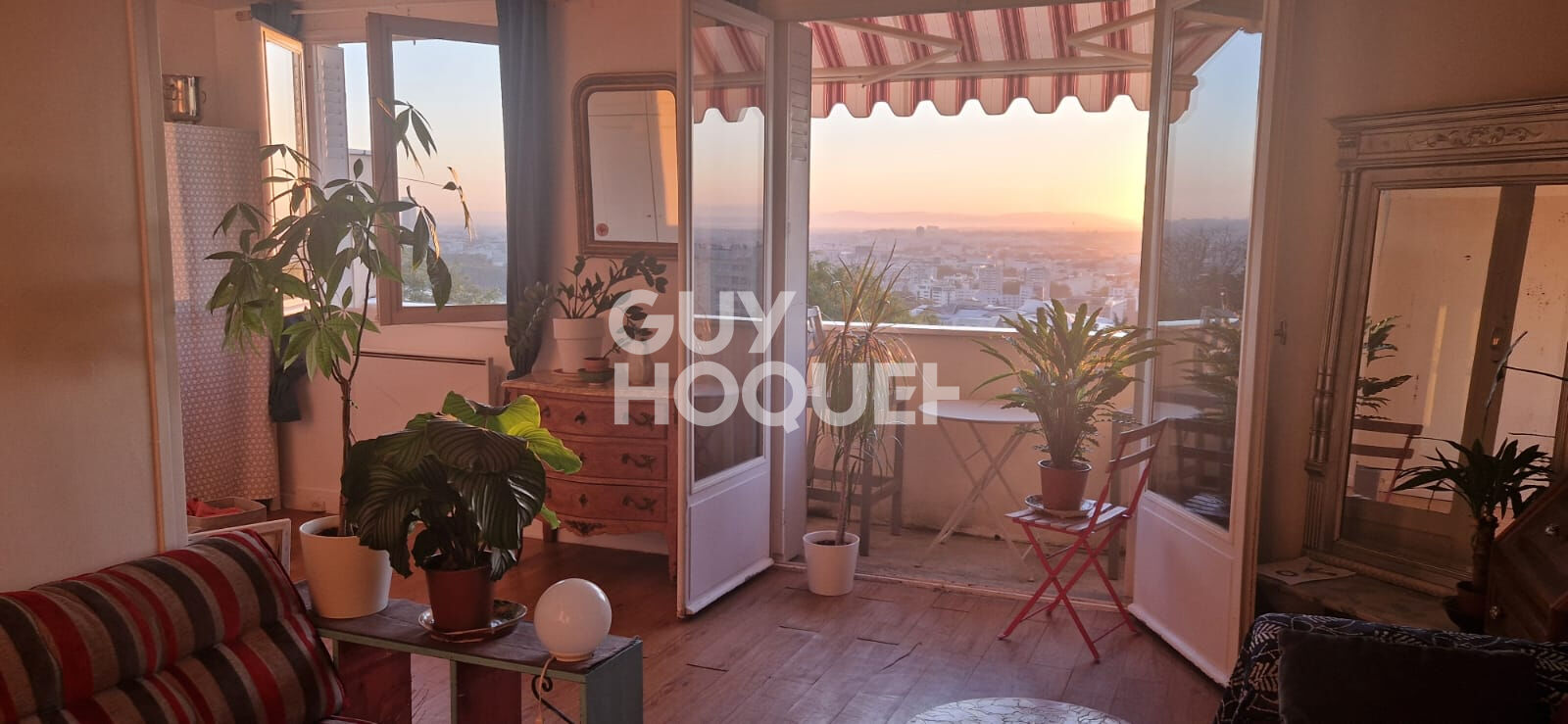 Appartement T4  vue  sur Lyon !